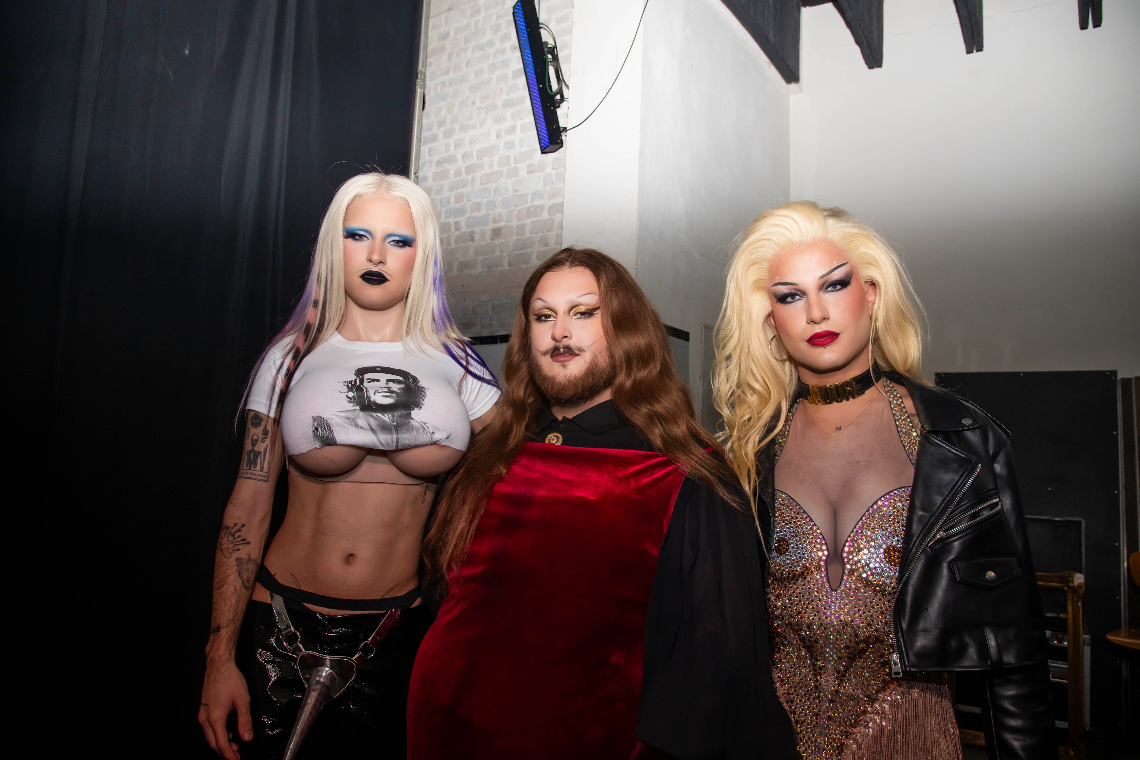 Barbie Psychanella - Sozie (left), Tammy Tsanaka (middle) and Violetta J'Adore (right)