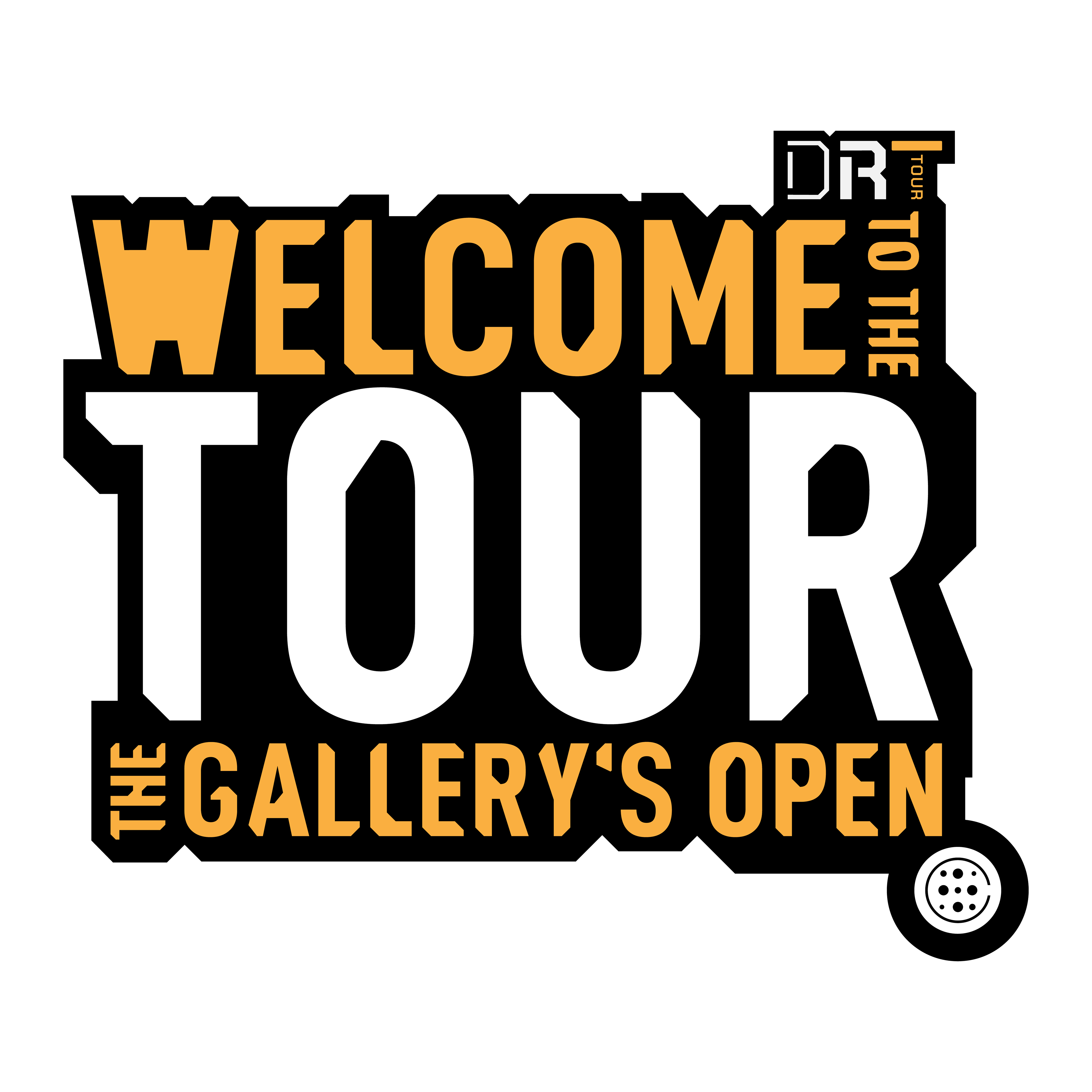 Welcome to the tour—the gallery's open! Designer Rap Tour is an unconventional music, art and design exhibition featuring James E! Walker (Man of many hats, Artist of many acts).