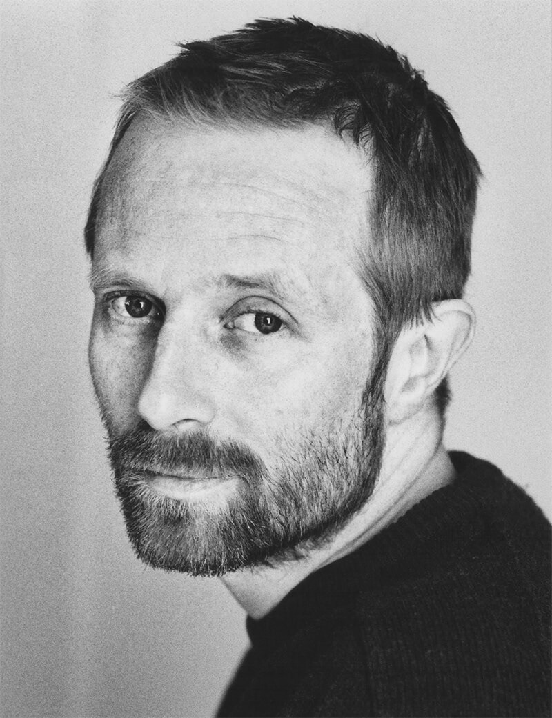 Black and white photograph of Neil Lawson.