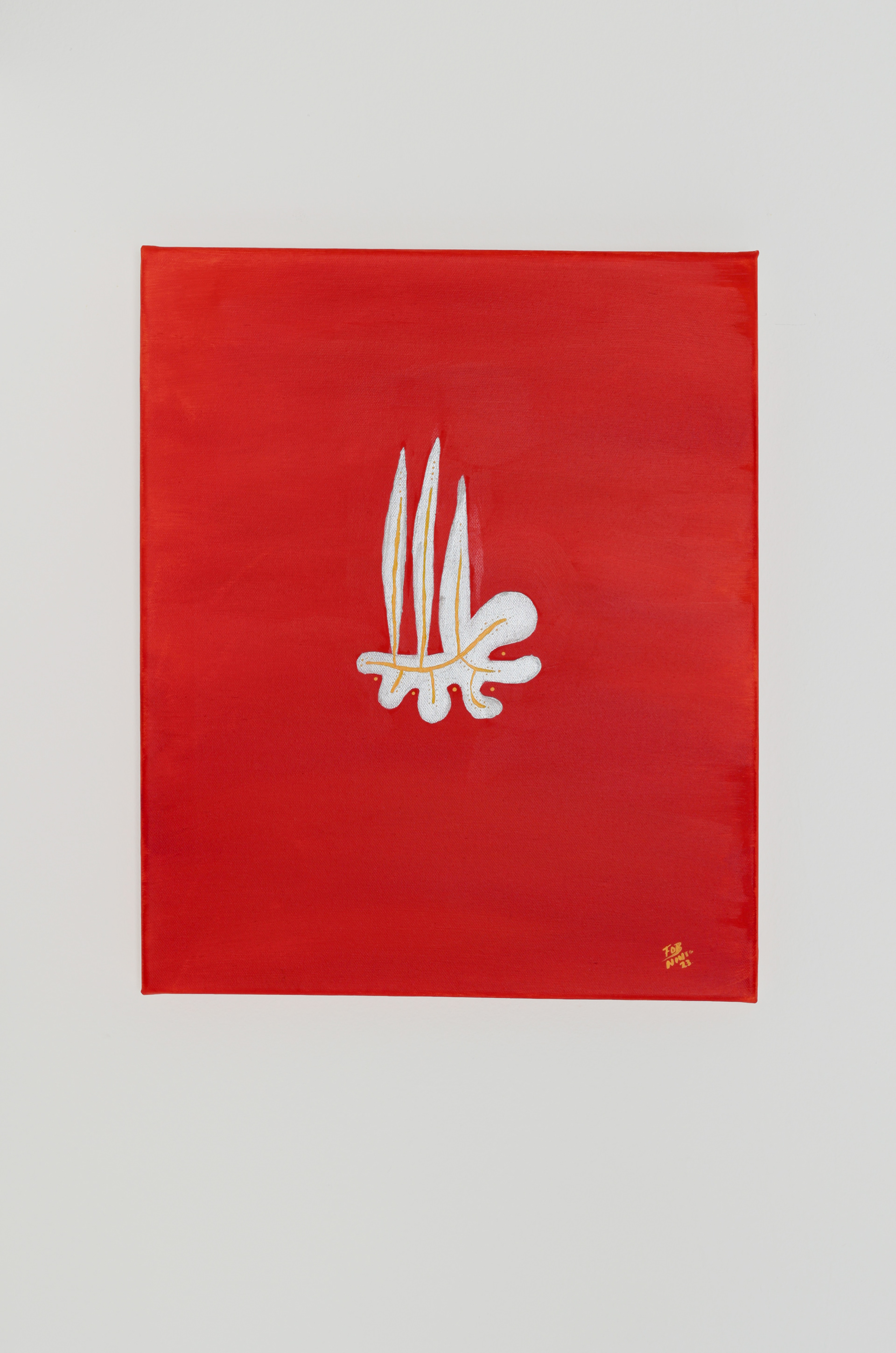 "Is to exist" Acrylic on canvas 38x46cm (2023)