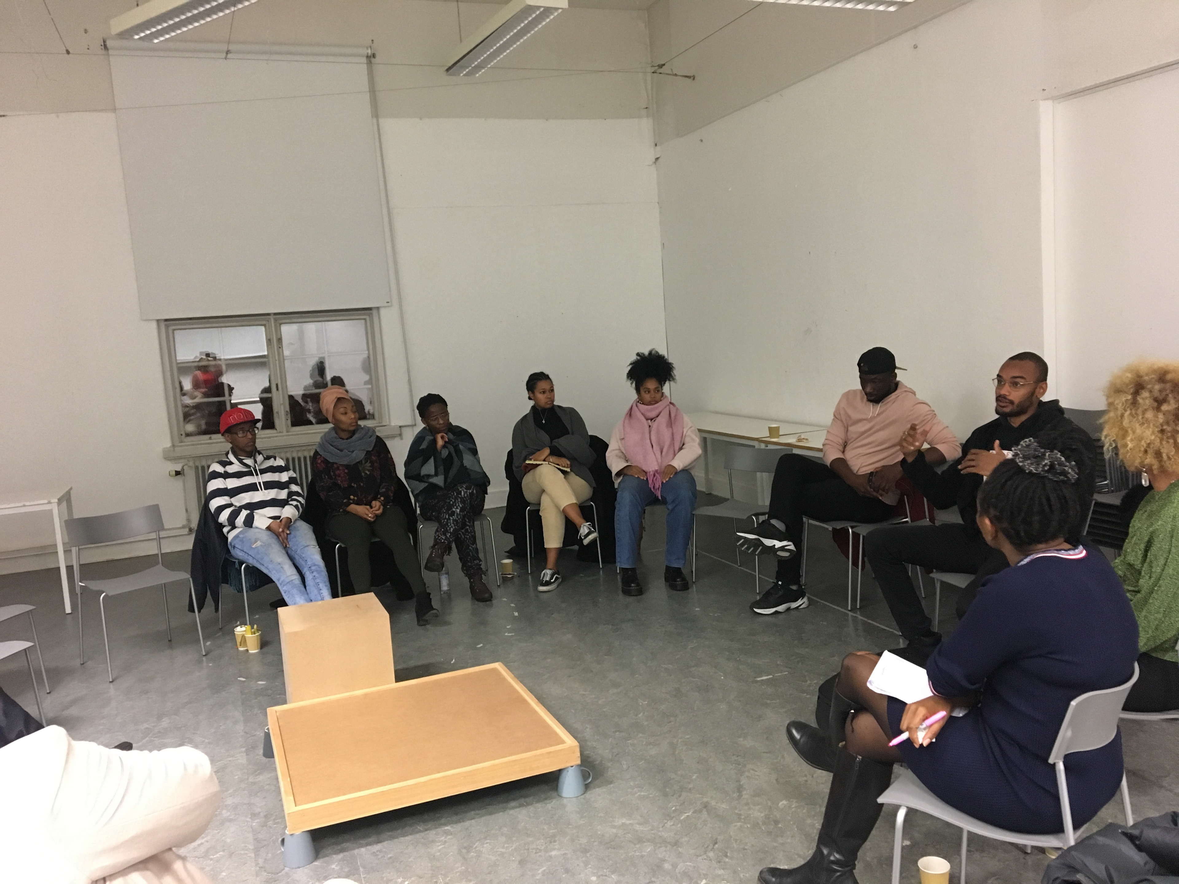 The first meet up held at HDK Valand school of Design, Gothenburg University.