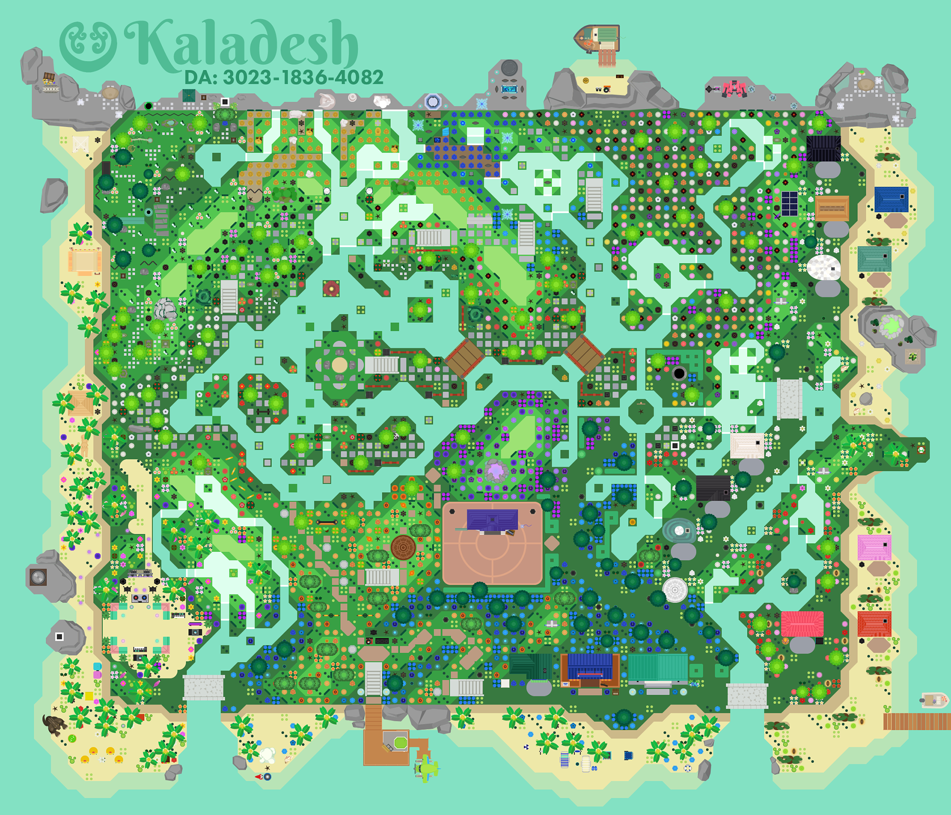 Current Animal Crossing Treasure Island Maps