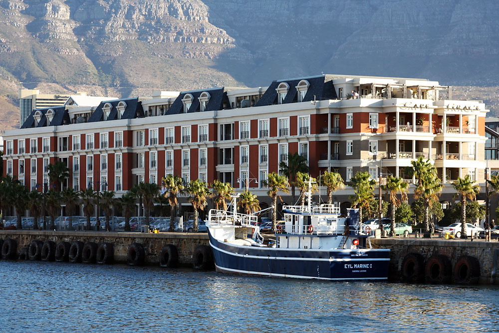 Fassaden an der Waterfront, Kapstadt