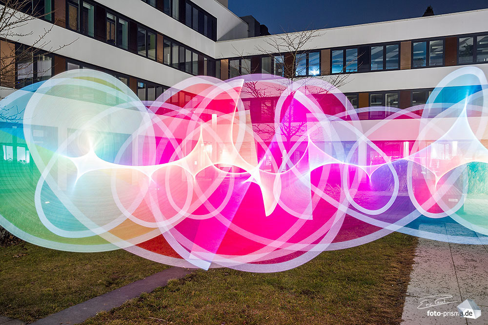 Light Art Performance Photography (LAPP), fotografiert für CHIP Foto-Video, in München