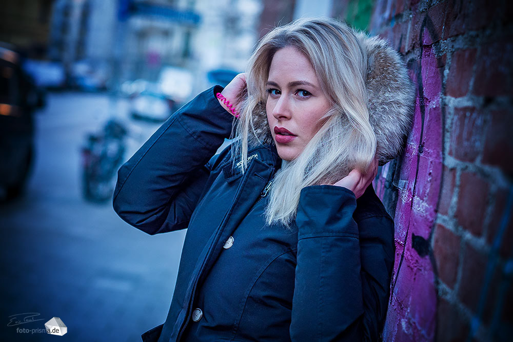 Julia, München Altstadt-Lehel, Shooting für CHIP Foto-Video