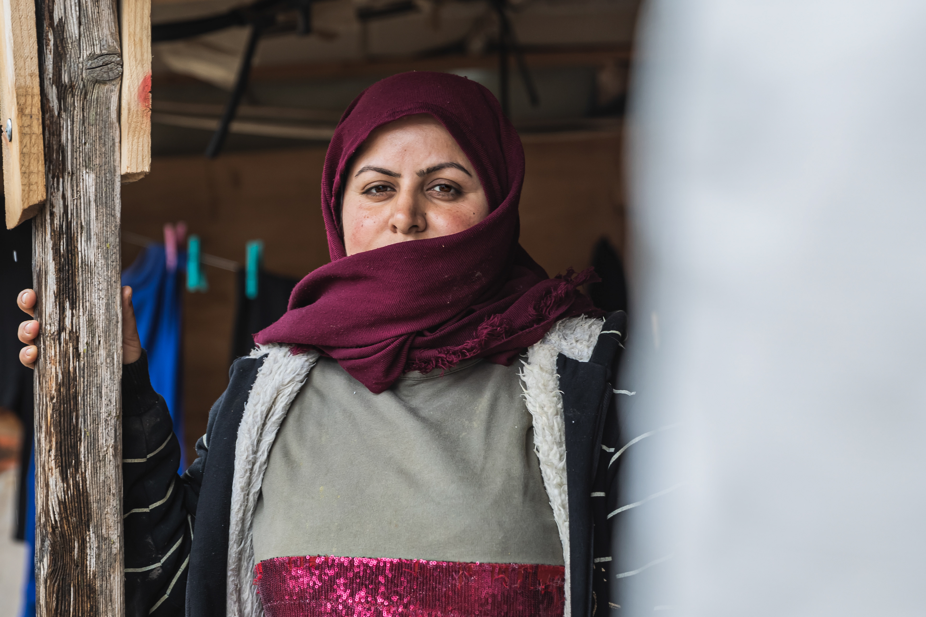 Winter has been so harsh on Rima and her family since most of their belongings got damaged from the storms and even the ceiling fell on them. She works in agriculture and her husband is a daily worker, but, due to the inflation, they cannot make ends meet. Rima even sometimes uses plastic bags instead of diapers for her baby.