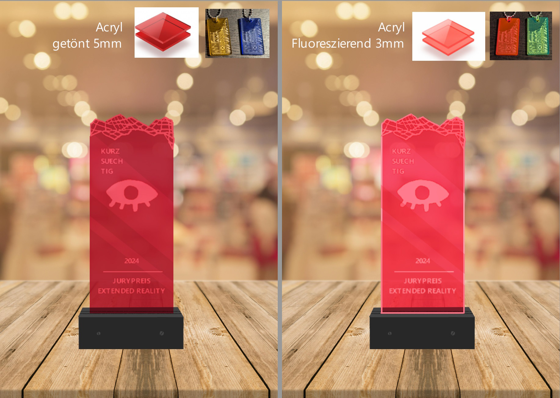 Trophäe Mockup
