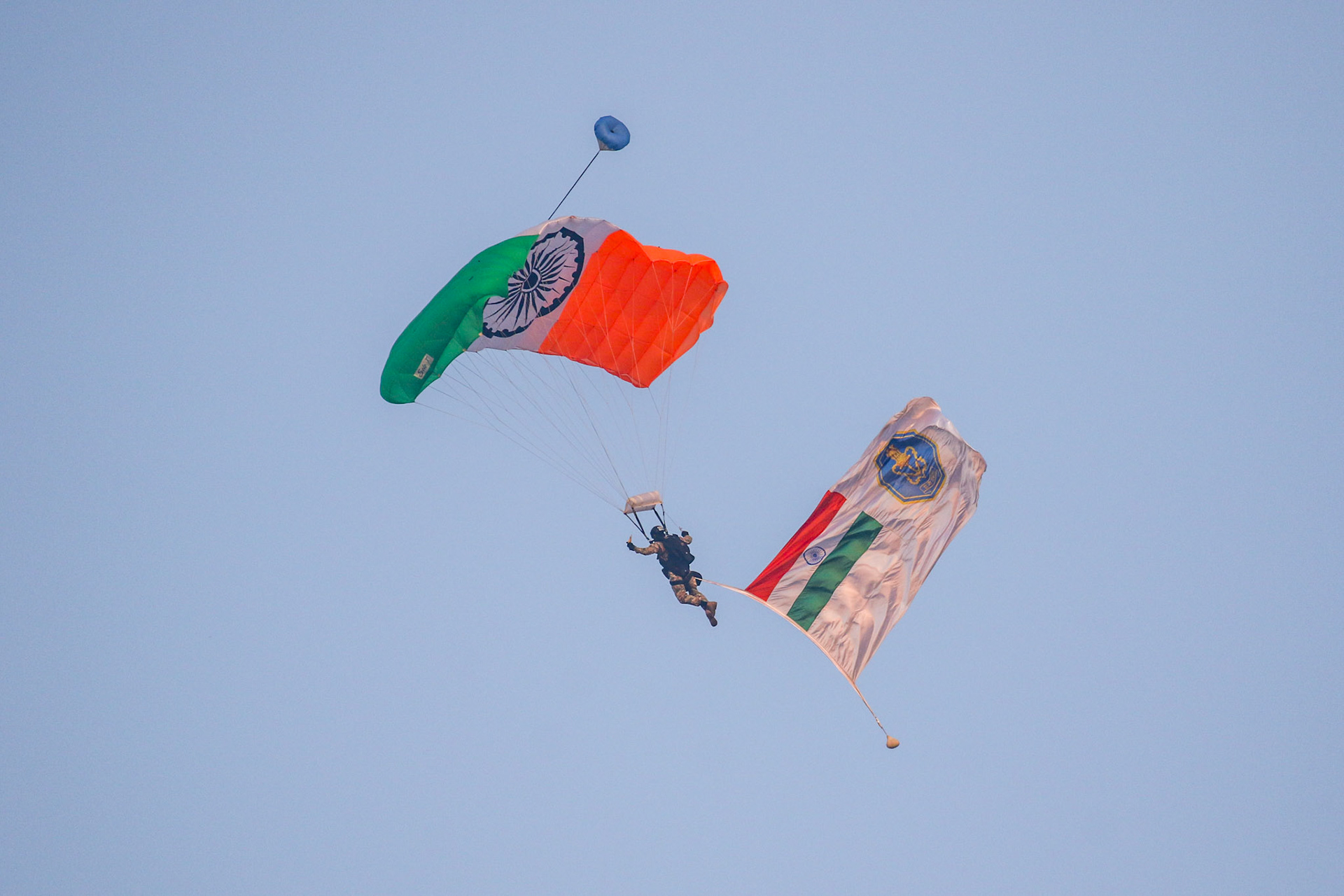 Air dropped from ~24000 ft.