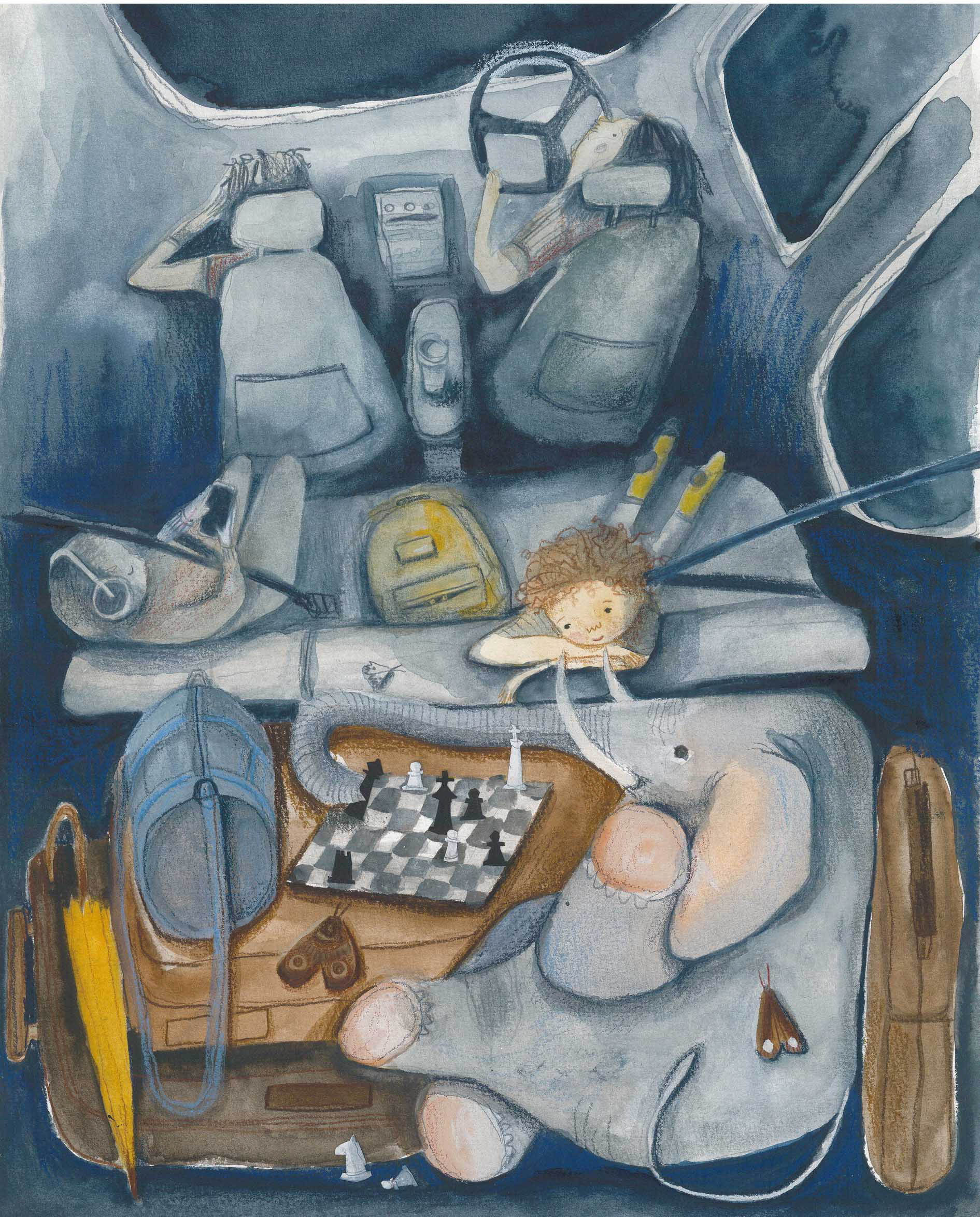 Highly commended for New England Illustration Prize