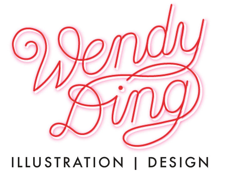 Wendy Ding: Illustration, Toronto illustrator, pattern, fashion, textiles, sketching, artist