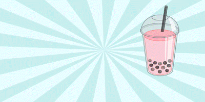 animated motion graphic on the origins, ingredients and production of bubble tea