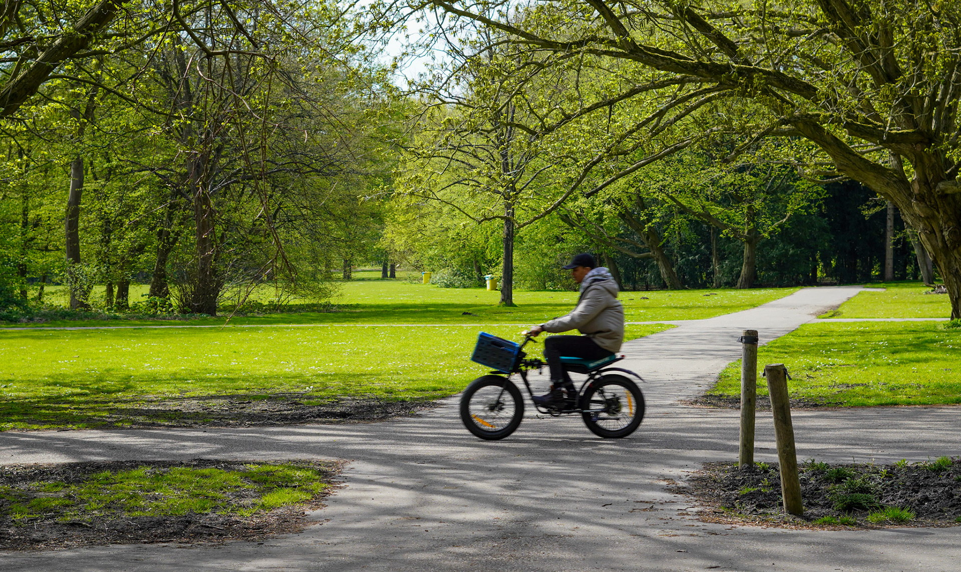 Bicycling in Amsterdam