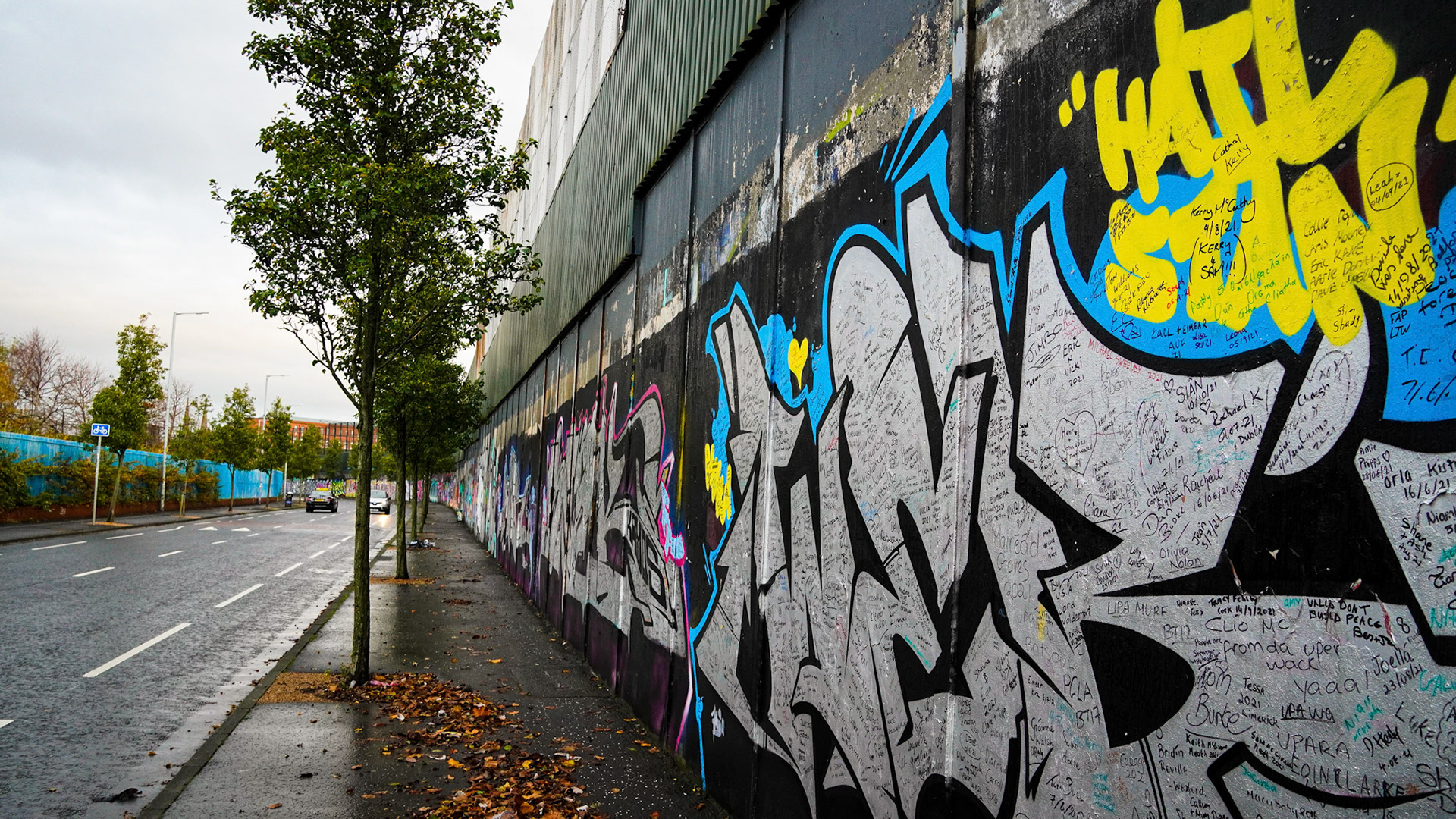 Peace Wall, Belfast