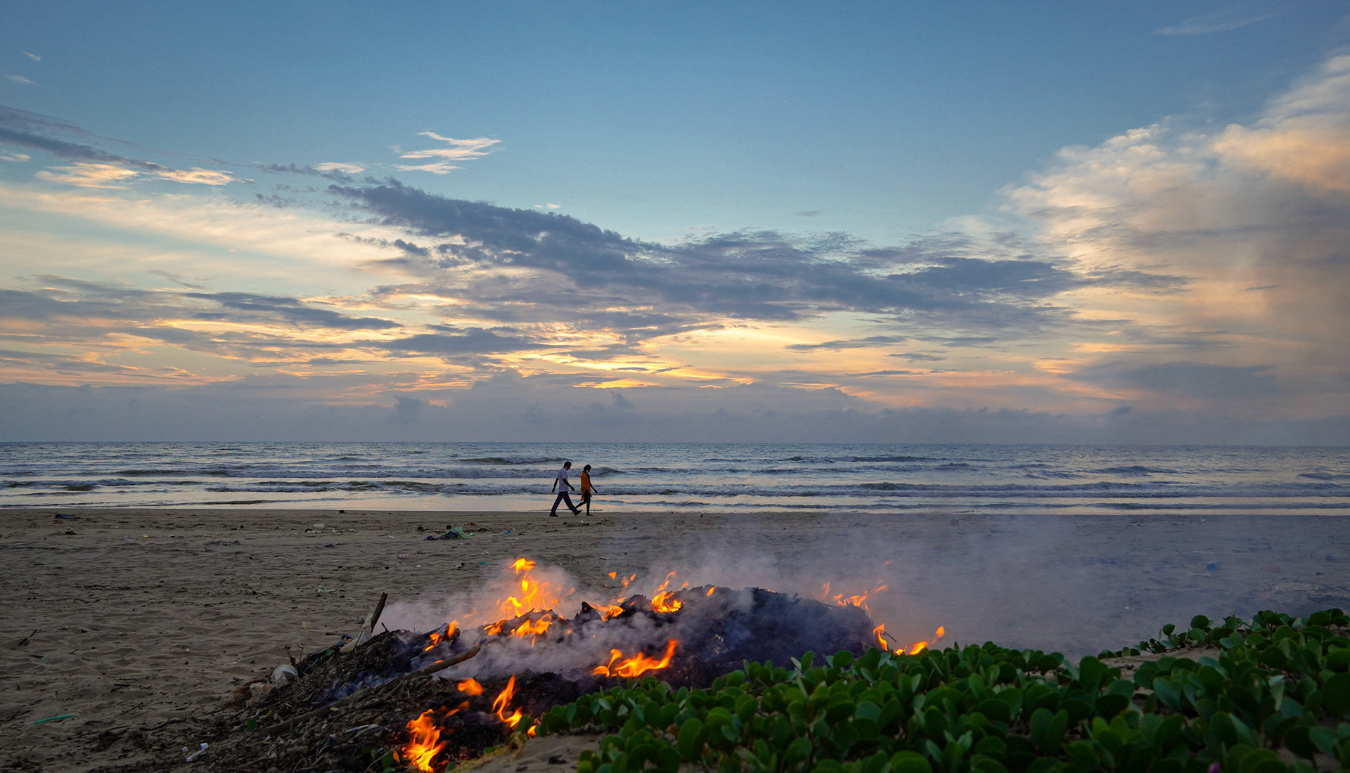Evening Stroll, Gokarna Beach