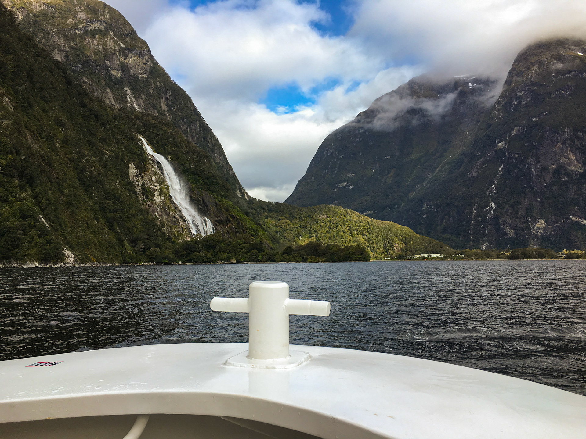 Milford Sound Waterfall