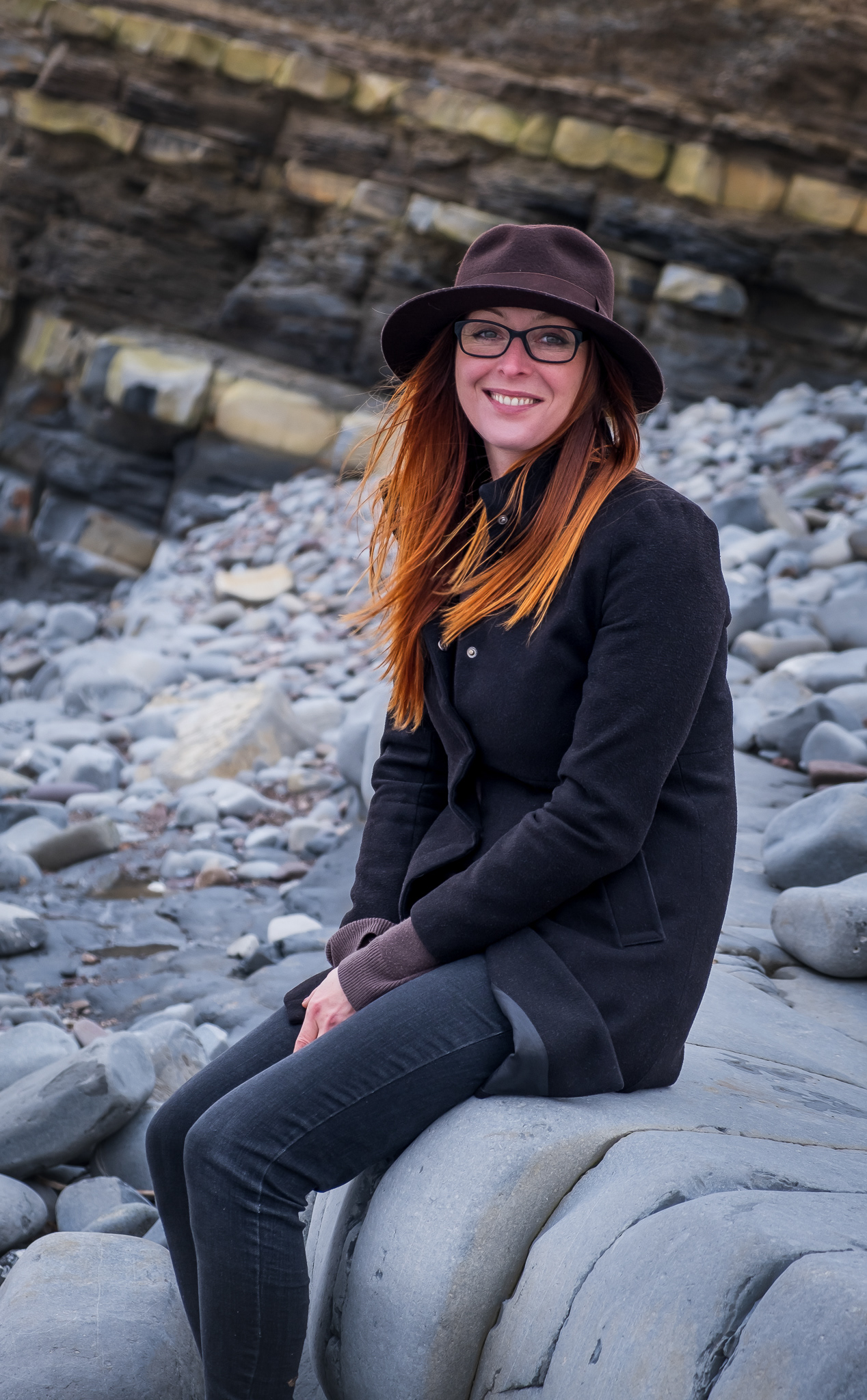 At Kilve Beach
