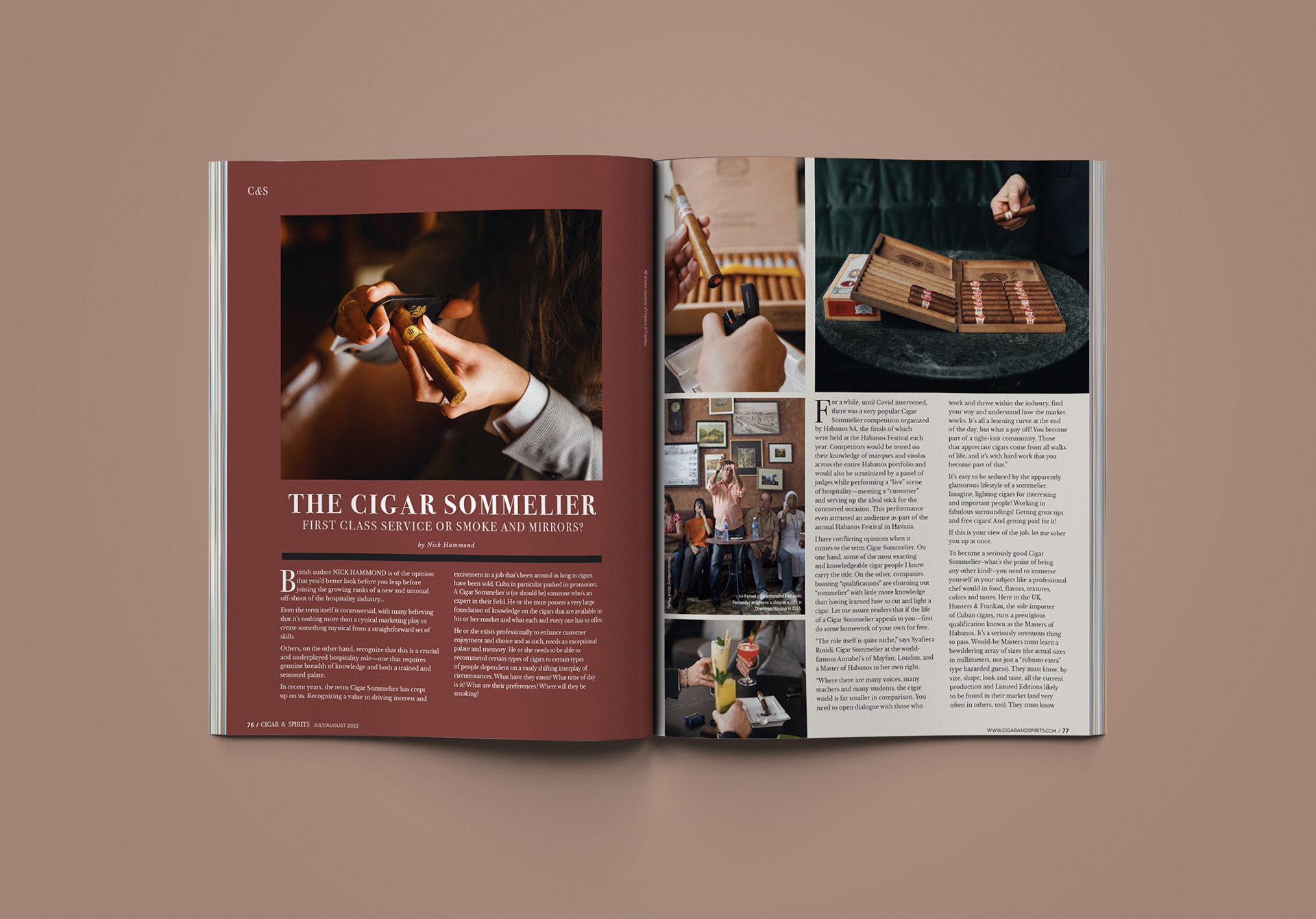 Cigar & Spirits Magazine's July / August 2022 Issue by Cigar