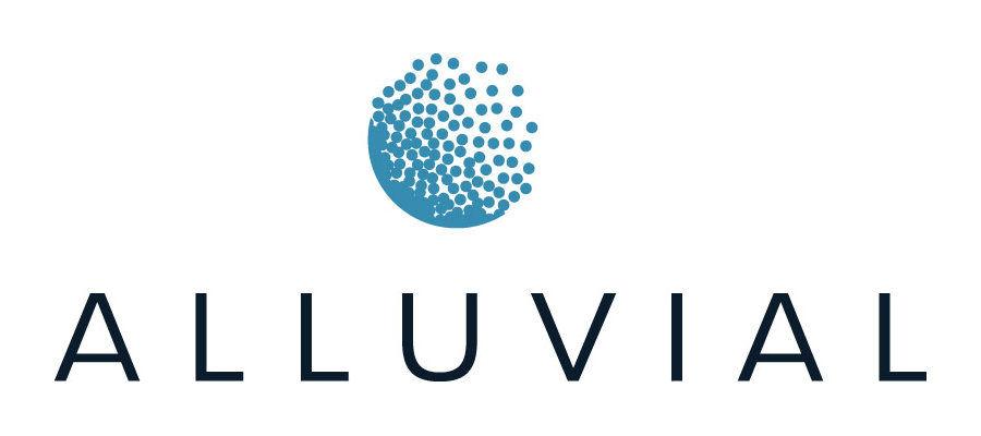 Logo design for Alluvial (forensic technology startup)