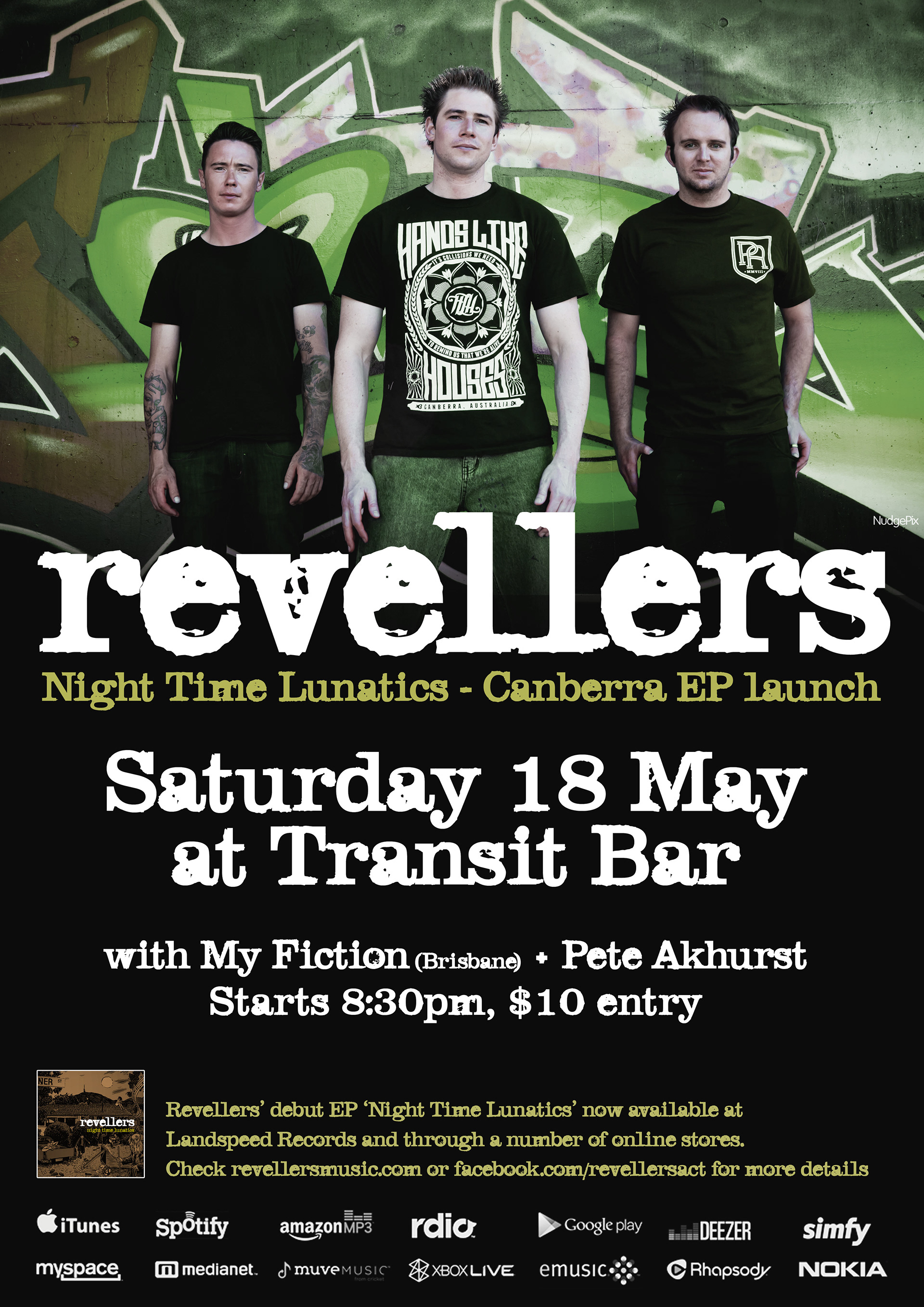 Poster design for Revellers