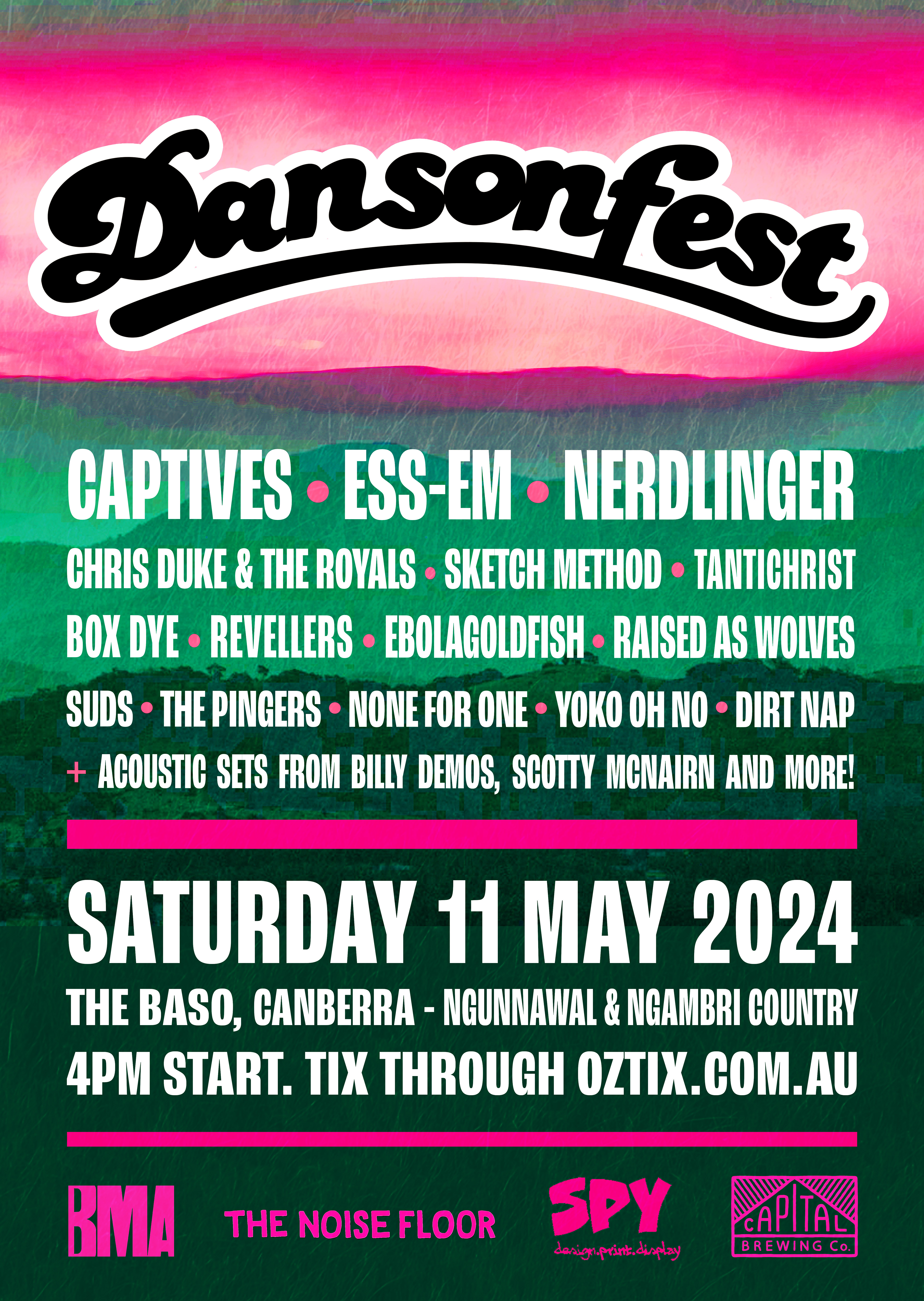 Poster design for Dansonfest