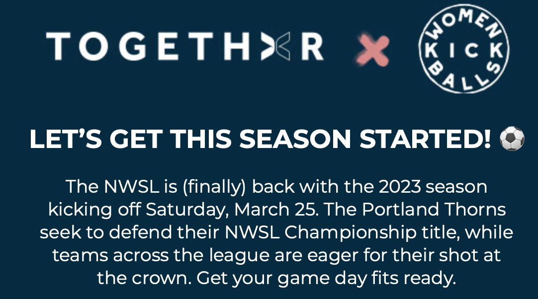 Newsletter writing/collaboration with TOGETHXR