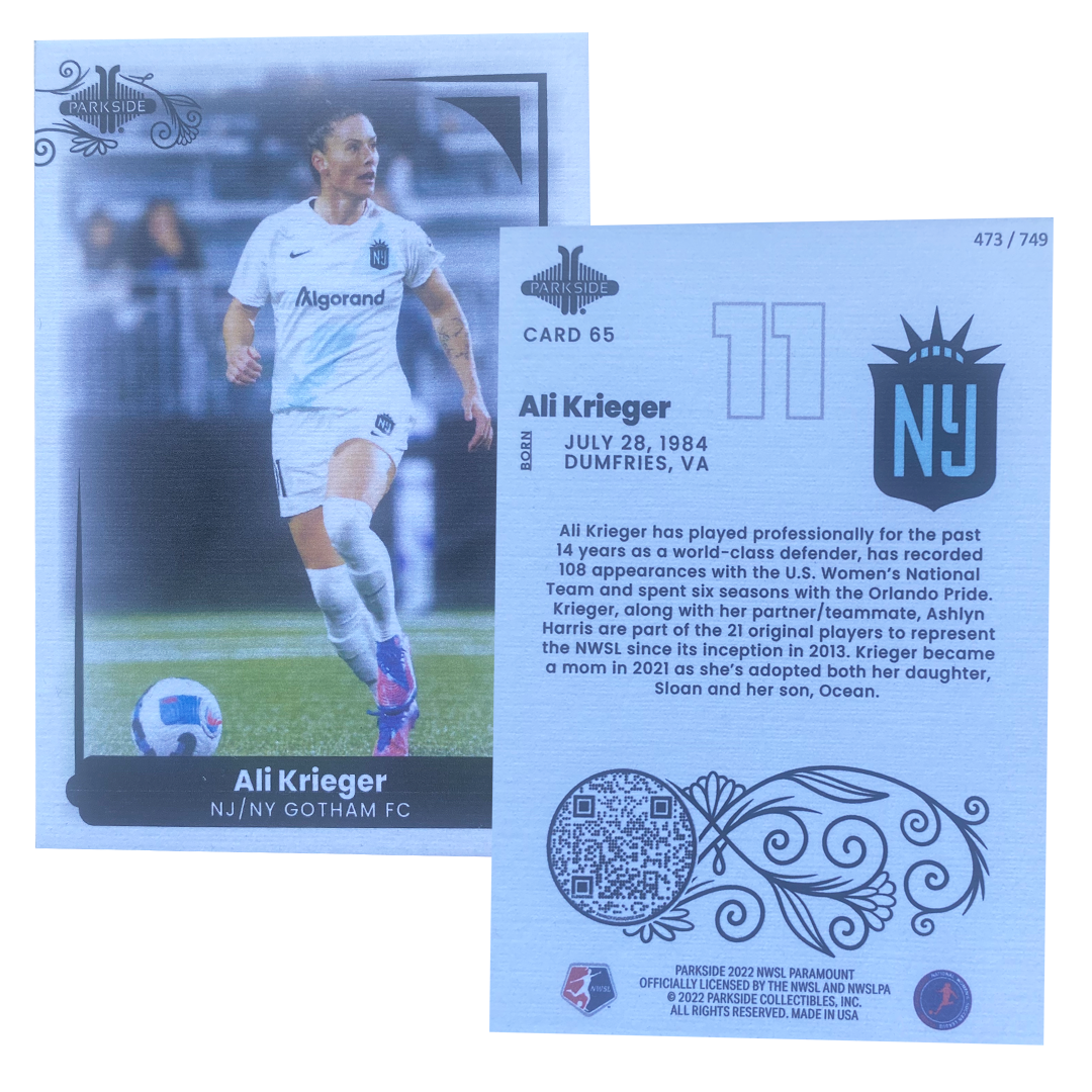 Copy for Parkside Collectible trading cards