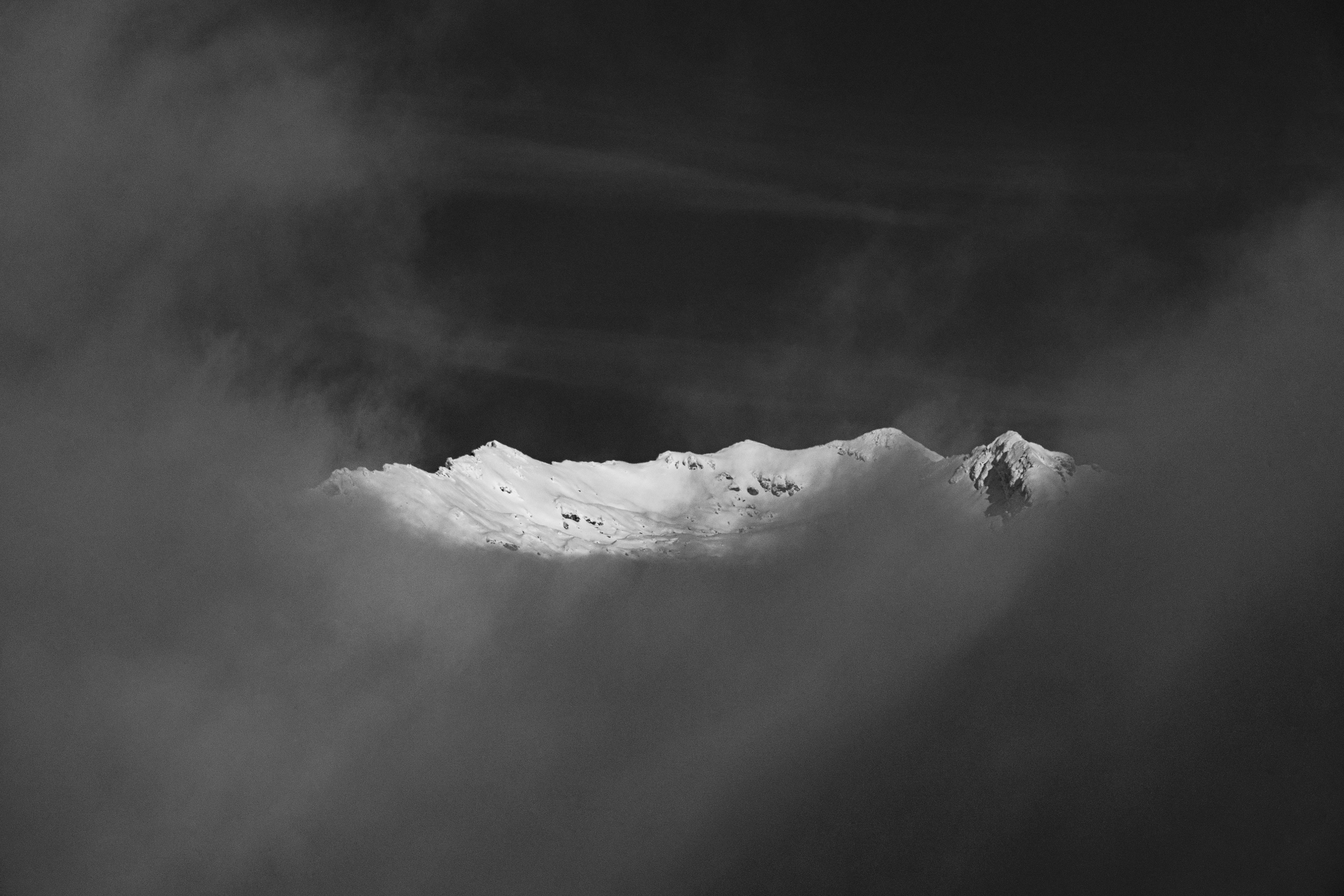 Mountain View from les gets bike park