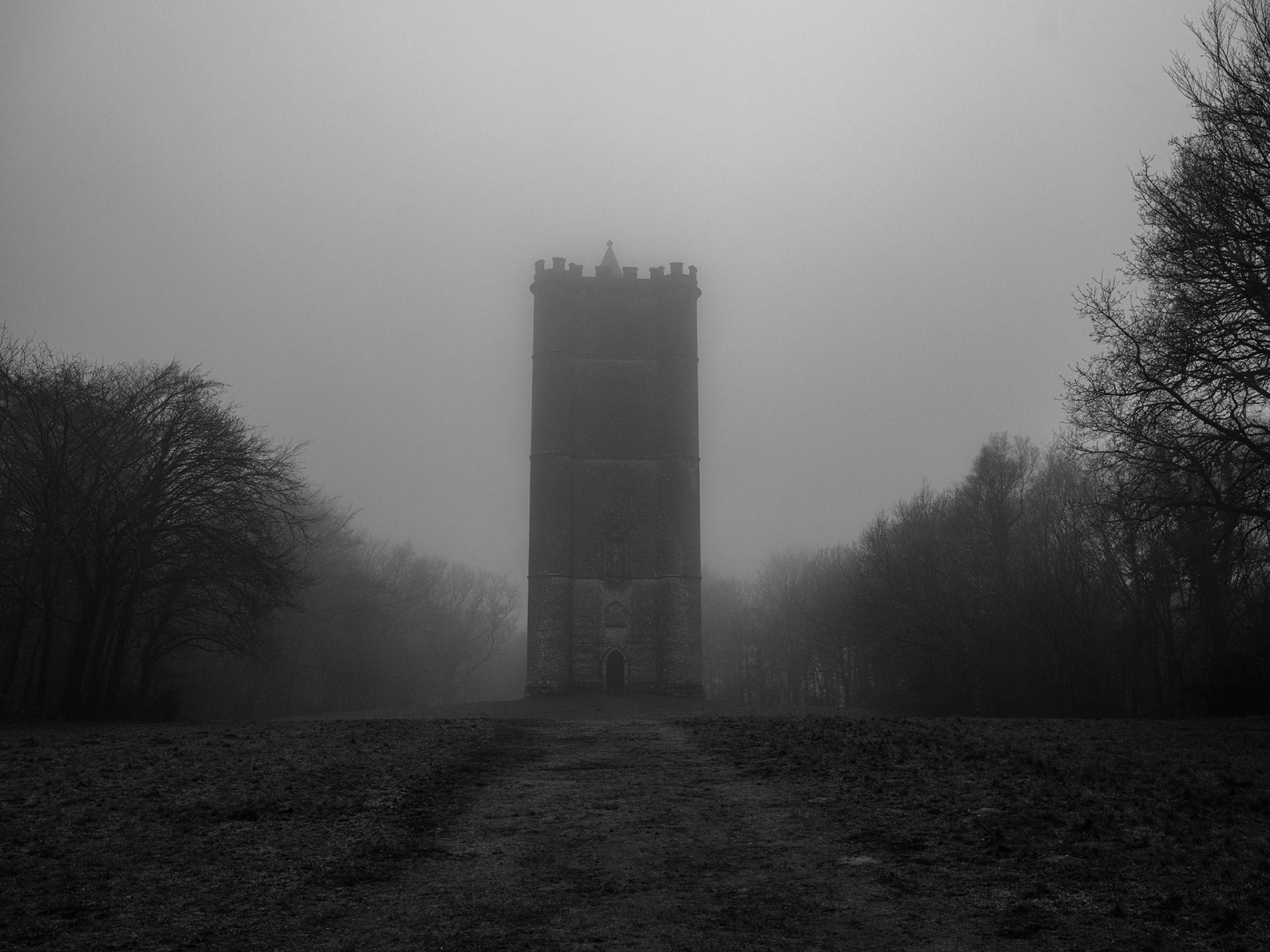 King alfreds tower near stourhead Wiltshire