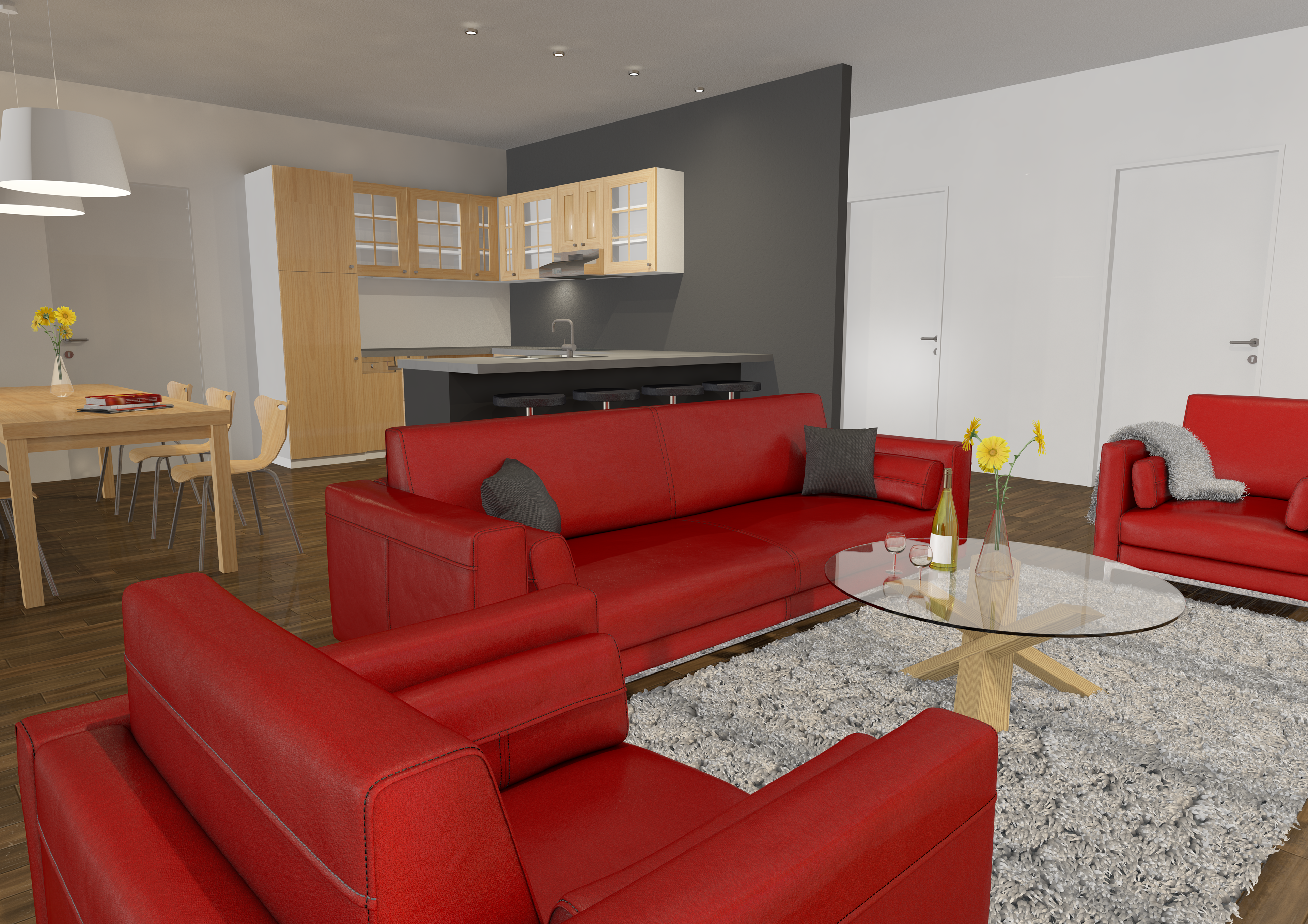 Interieur woontoren