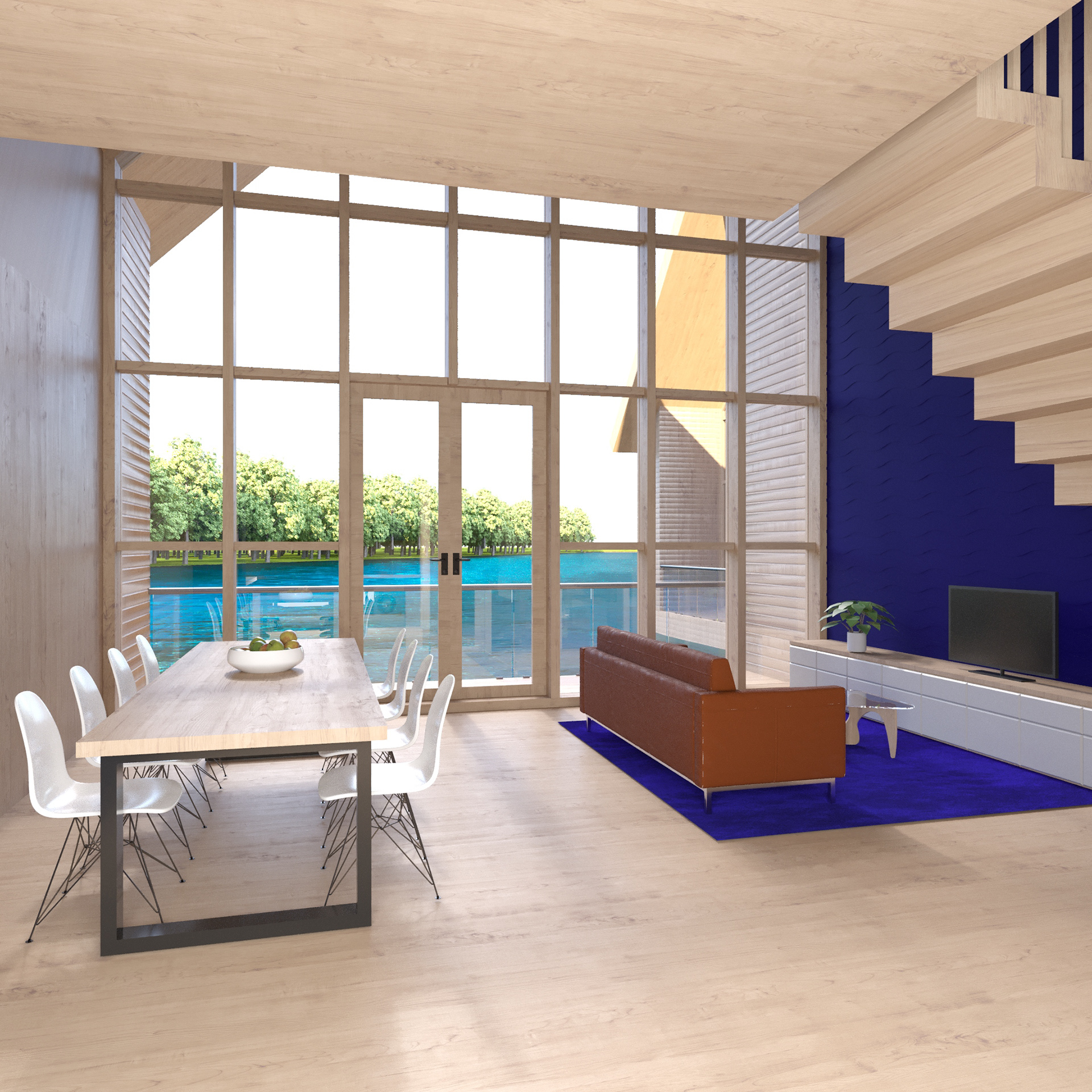 Woonkamer wooneenheid