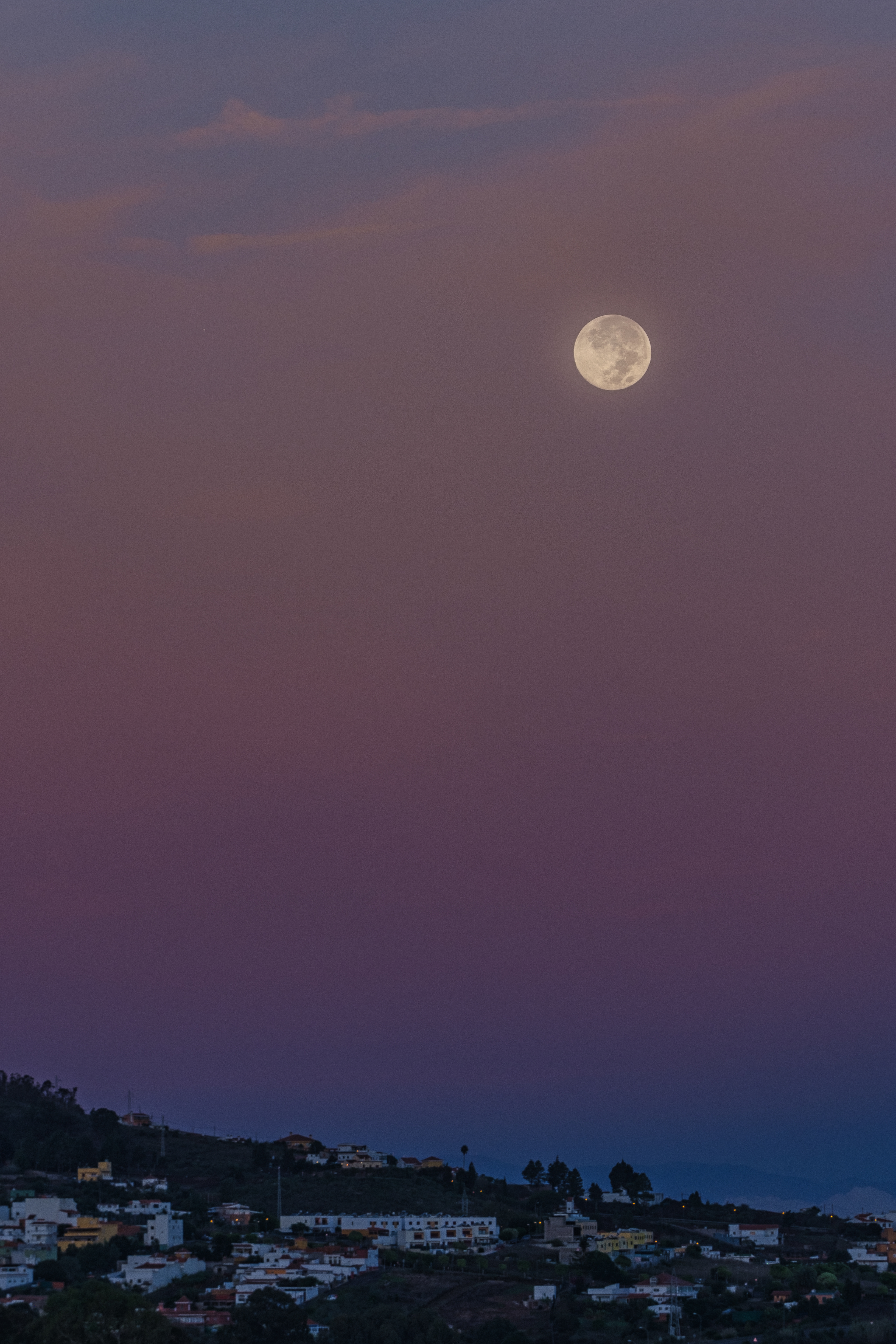 Puestas de luna en Gran Canaria