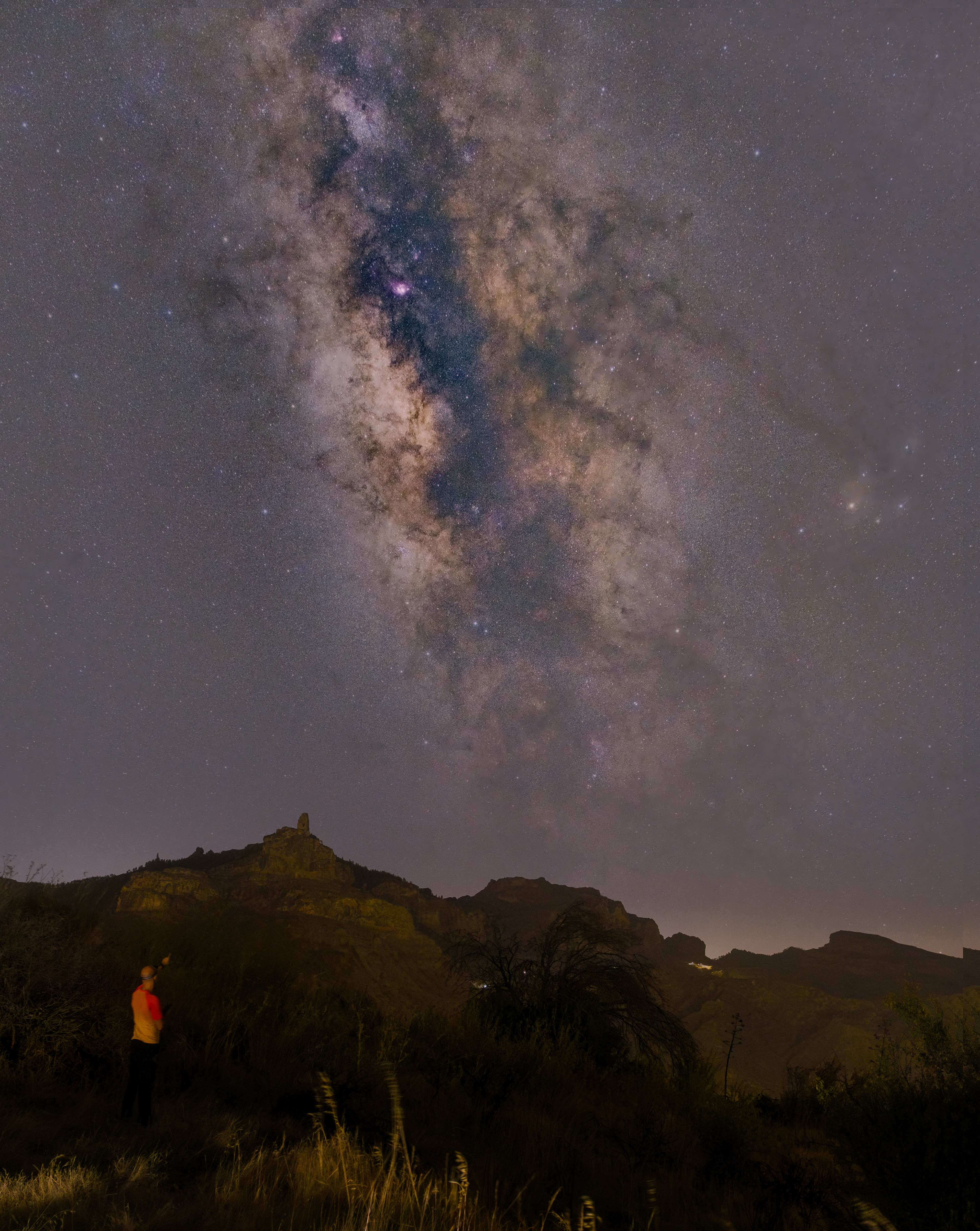 Centro Galáctico y Roque Nublo