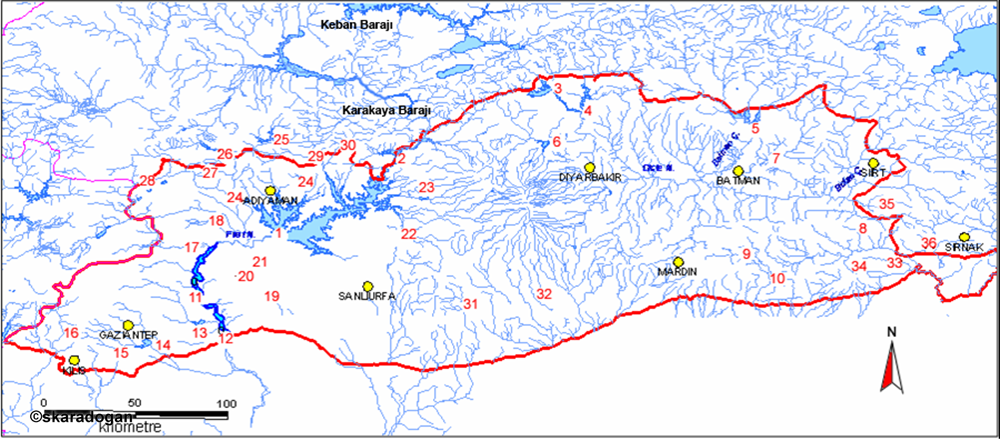 Gap project dams.