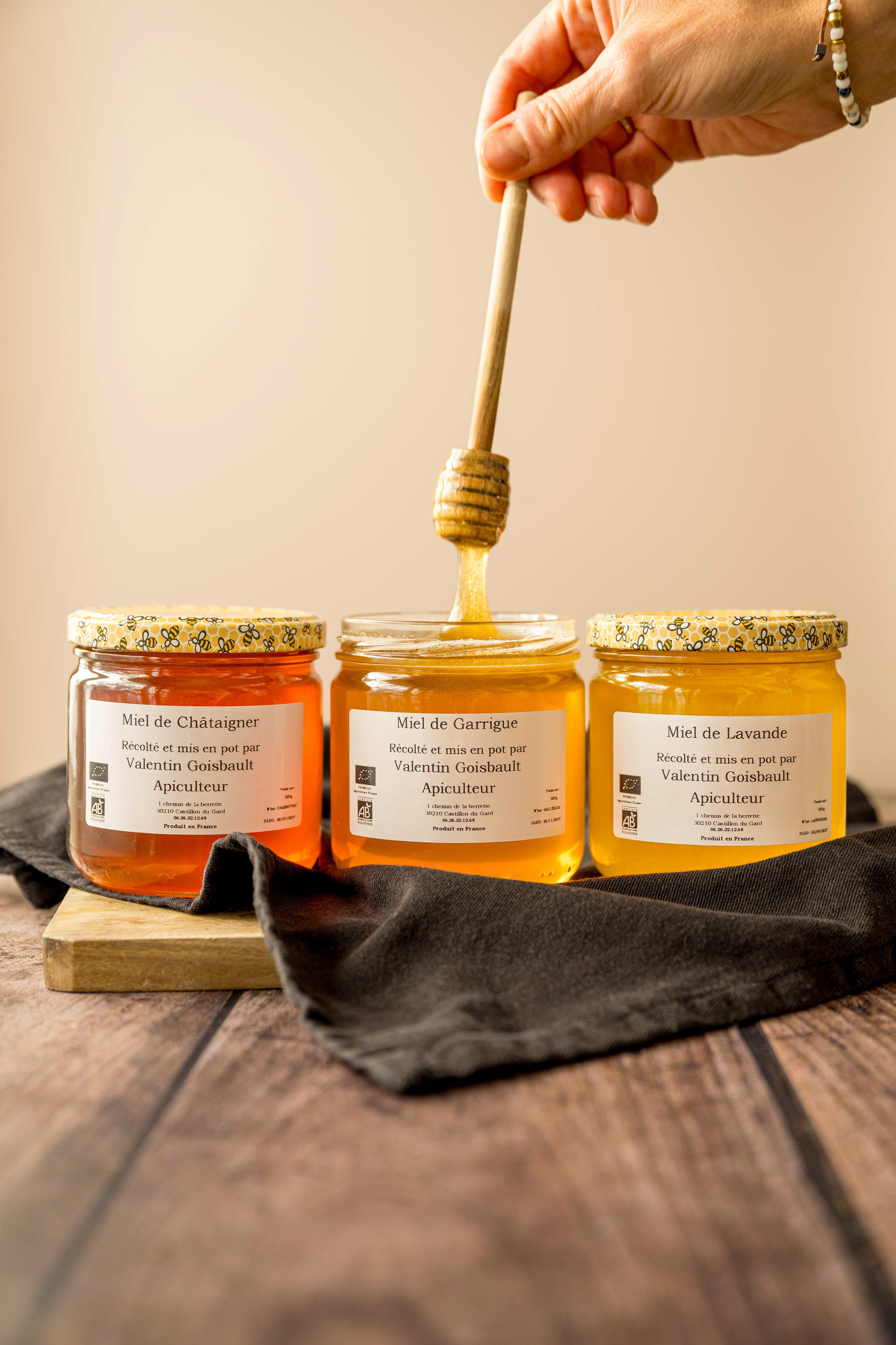 Apiculteur Valentin Goisbault - Castillon-du-Gard (30)