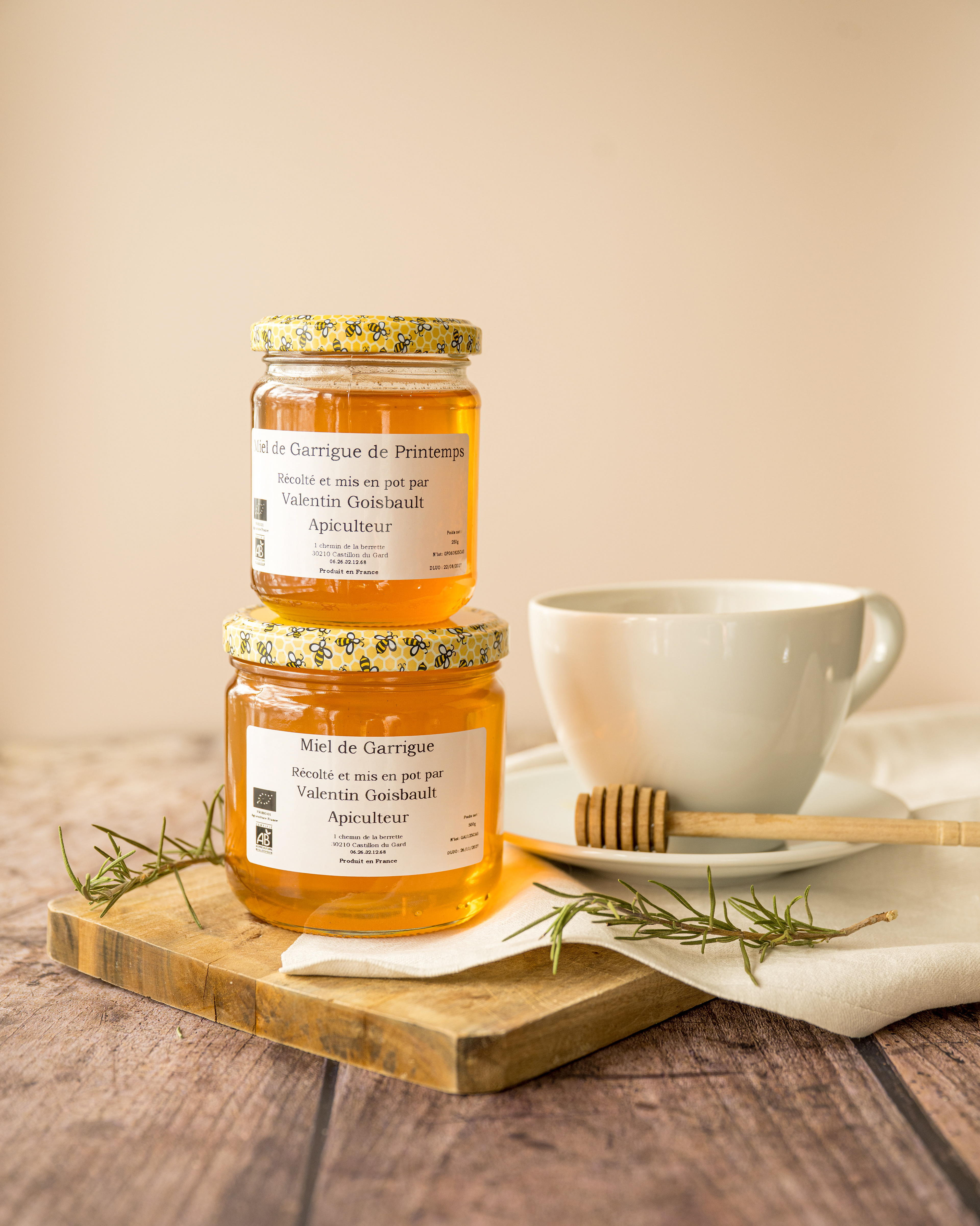 Apiculteur Valentin Goisbault - Castillon-du-Gard (30)