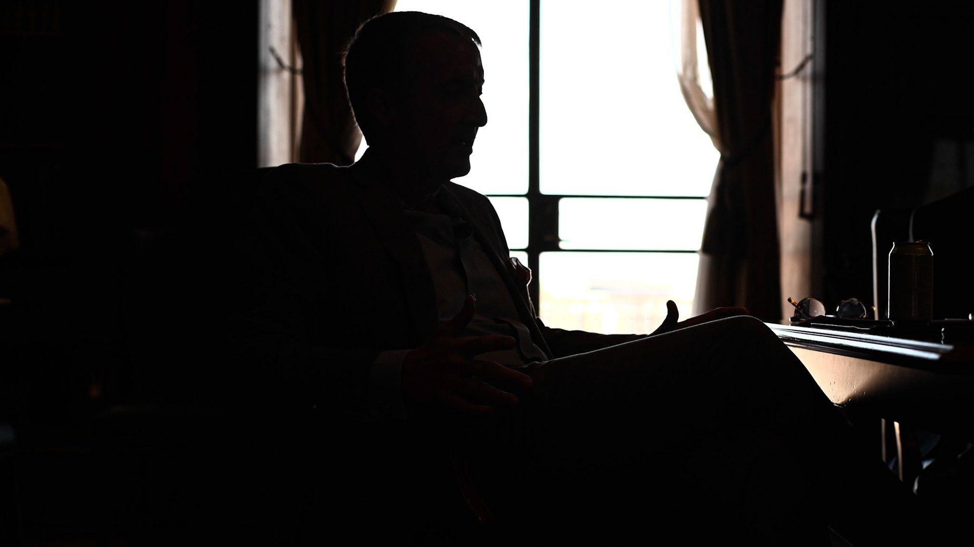 UT President Jay Hartzell sits in his office for his first interview for The Daily Texan in over 2 years on Sept. 15, 2022. 