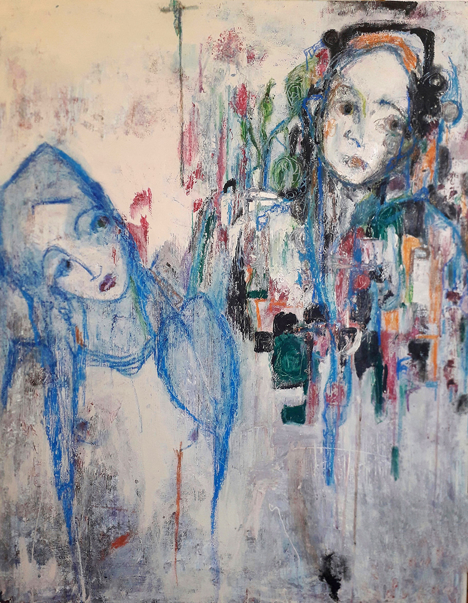 Alice et Mr Butterfly - 93x73