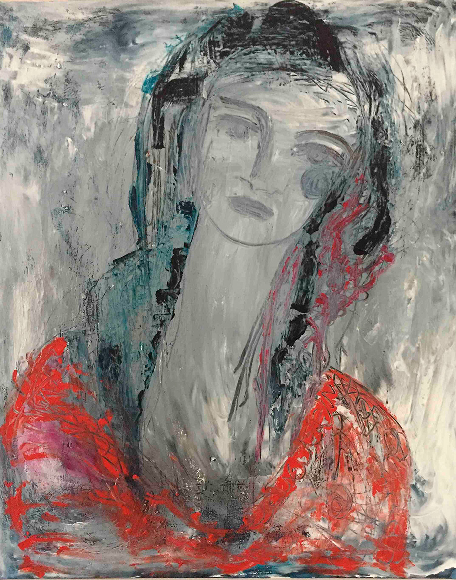 Il m'a dit "Madame" - 73x60