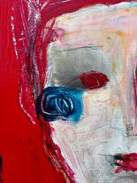 Détail " Mère à l'enfant brûlant "