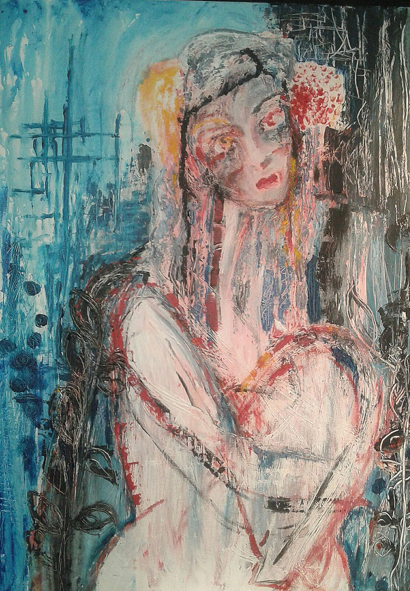 Esther et la compléxité - 102x76