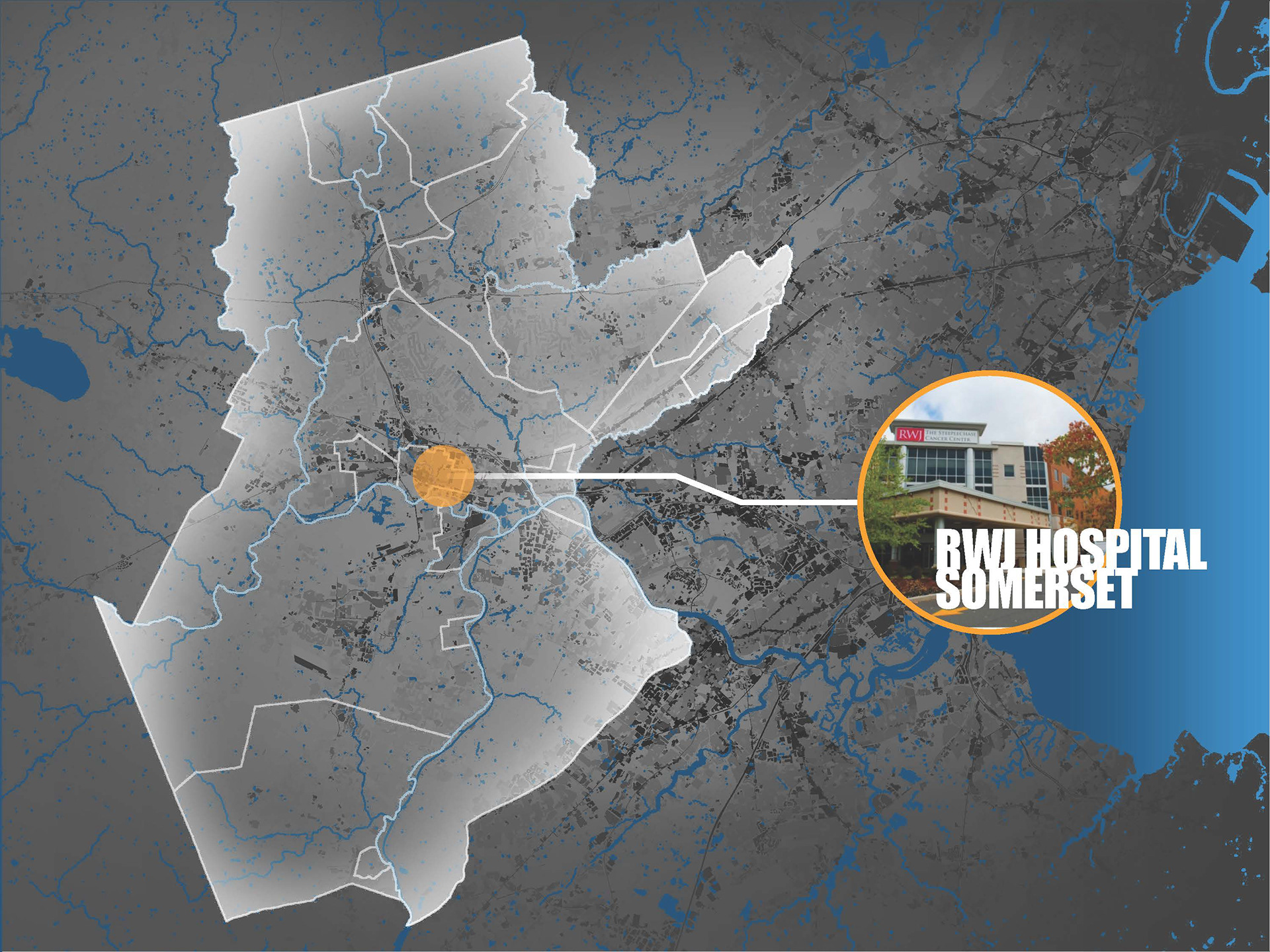 We also took the largest symbol of health in Somerset and gave it a mobile health hub treatment.  RWJ Barnabas health could be an excellent partner for the county when creating programs to be held at mobile health hubs.