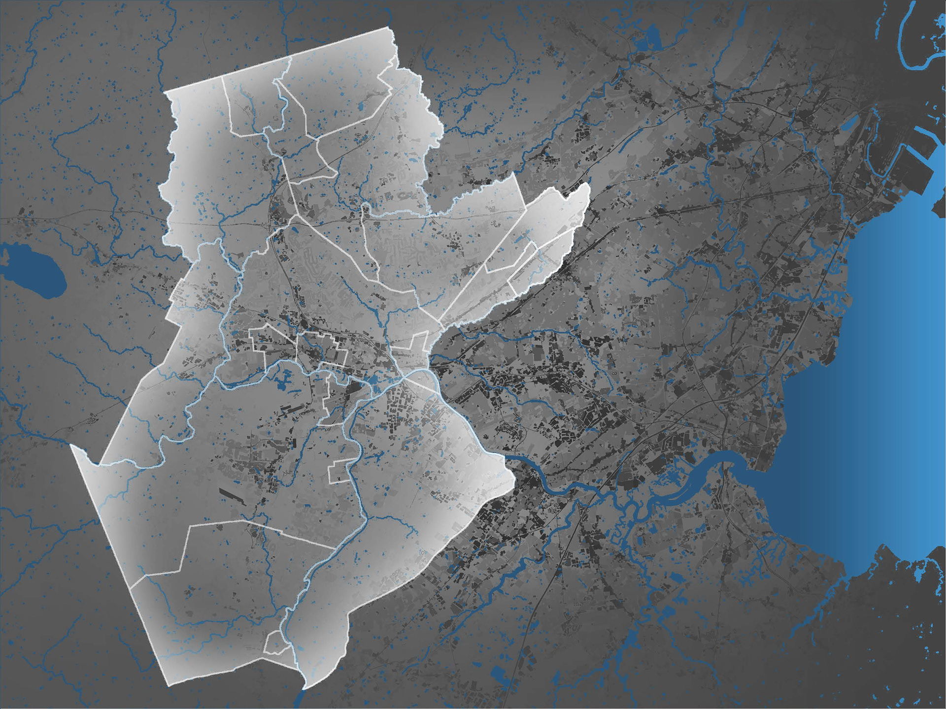 To chose other places to host these mobile health hubs, we used georeferenced data that was combined into our GIS analysis. 