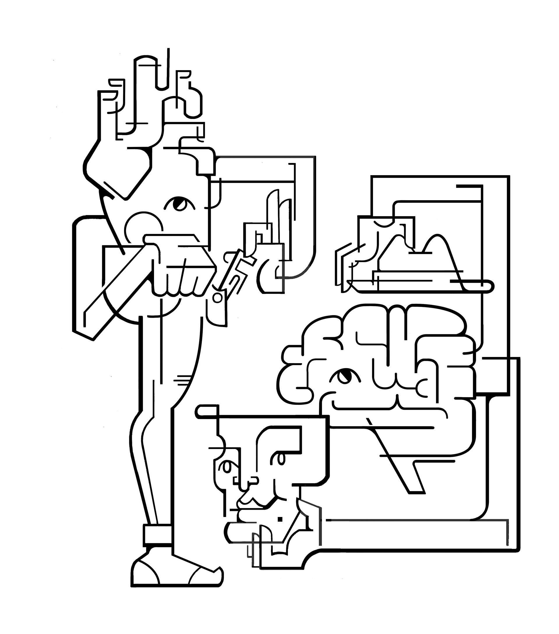 First digital iteration