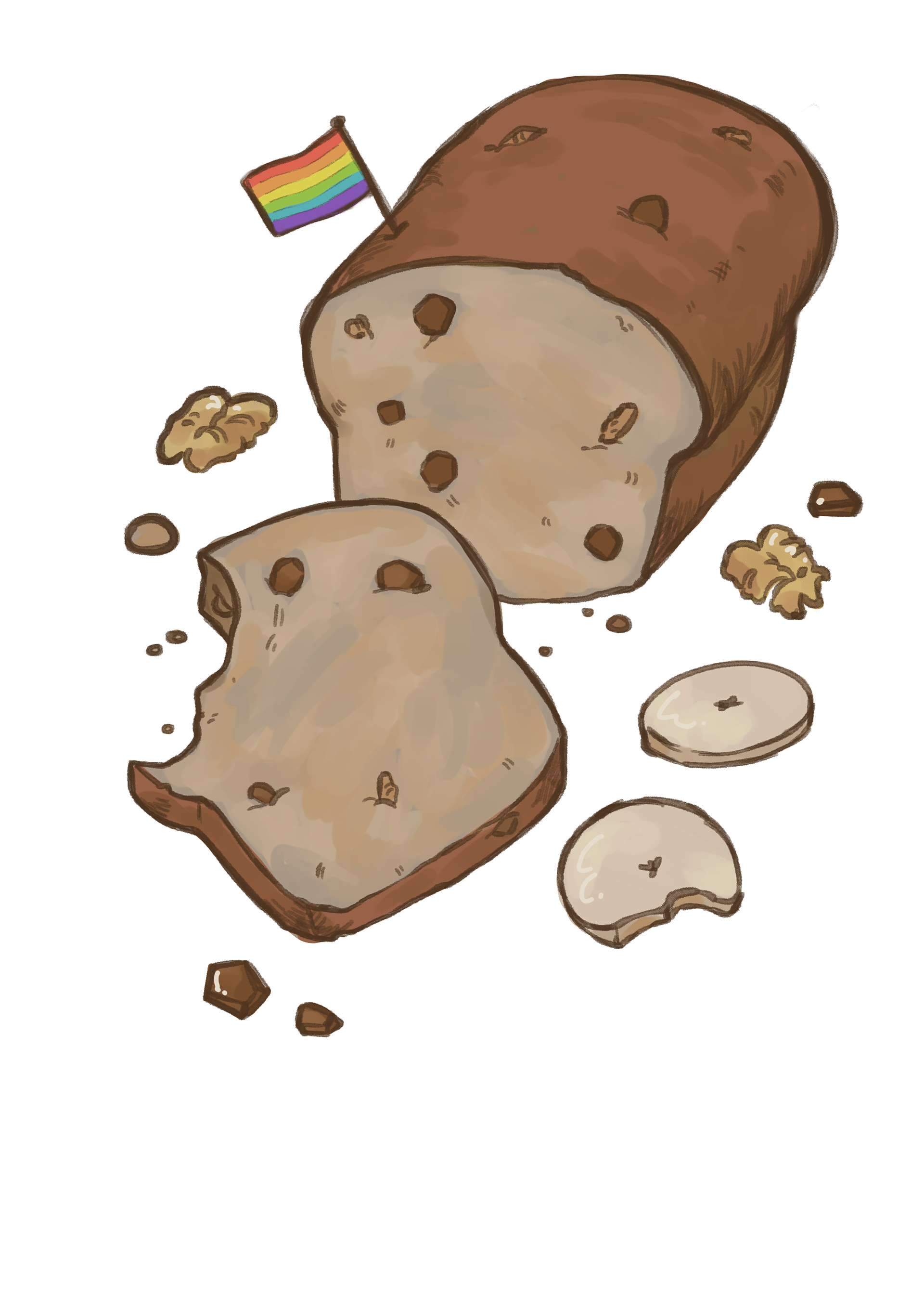 Jenny's Wholesome Banana Bread