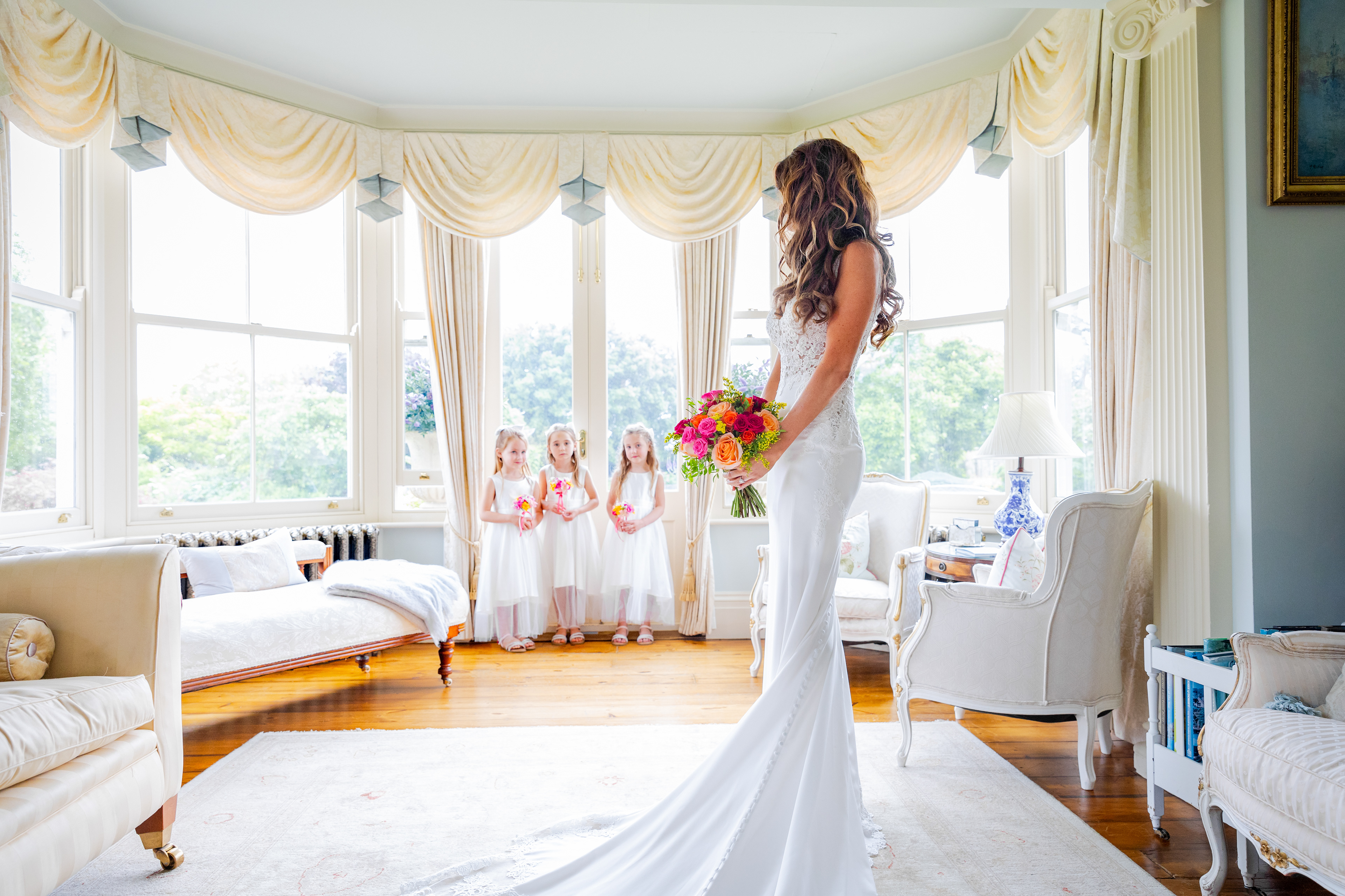 Sarah and Mark's big day at Parley Manor