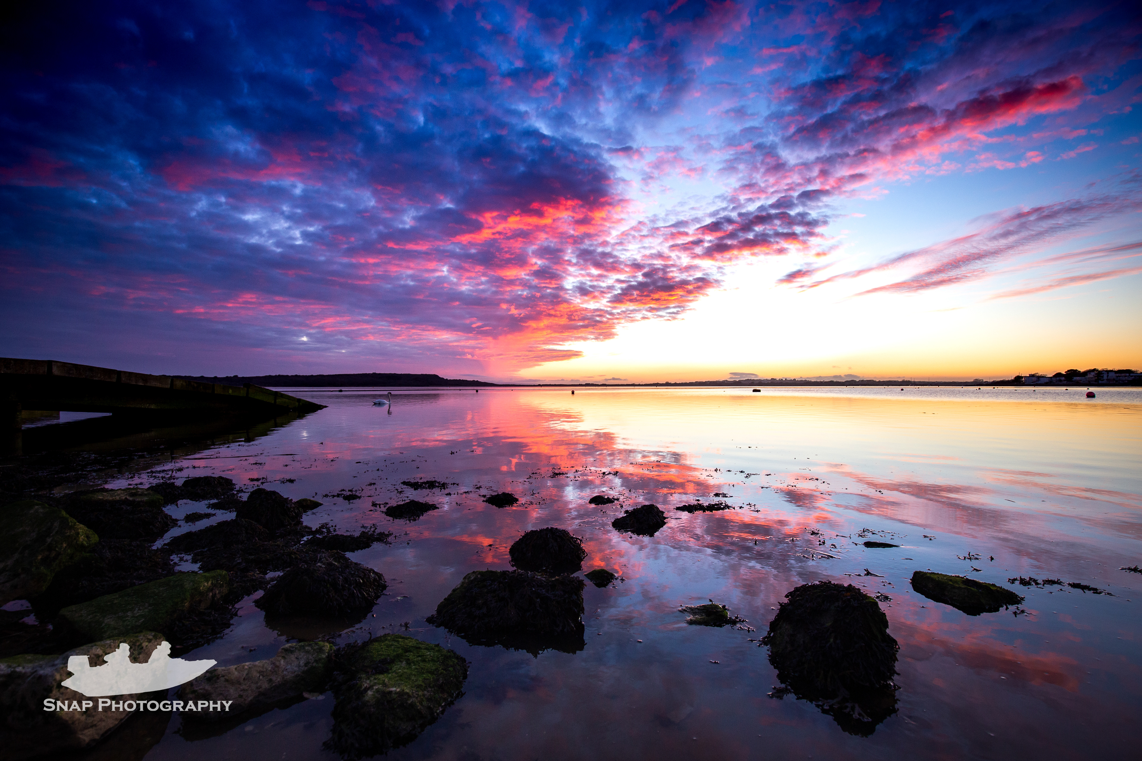 Mudeford quay sunset