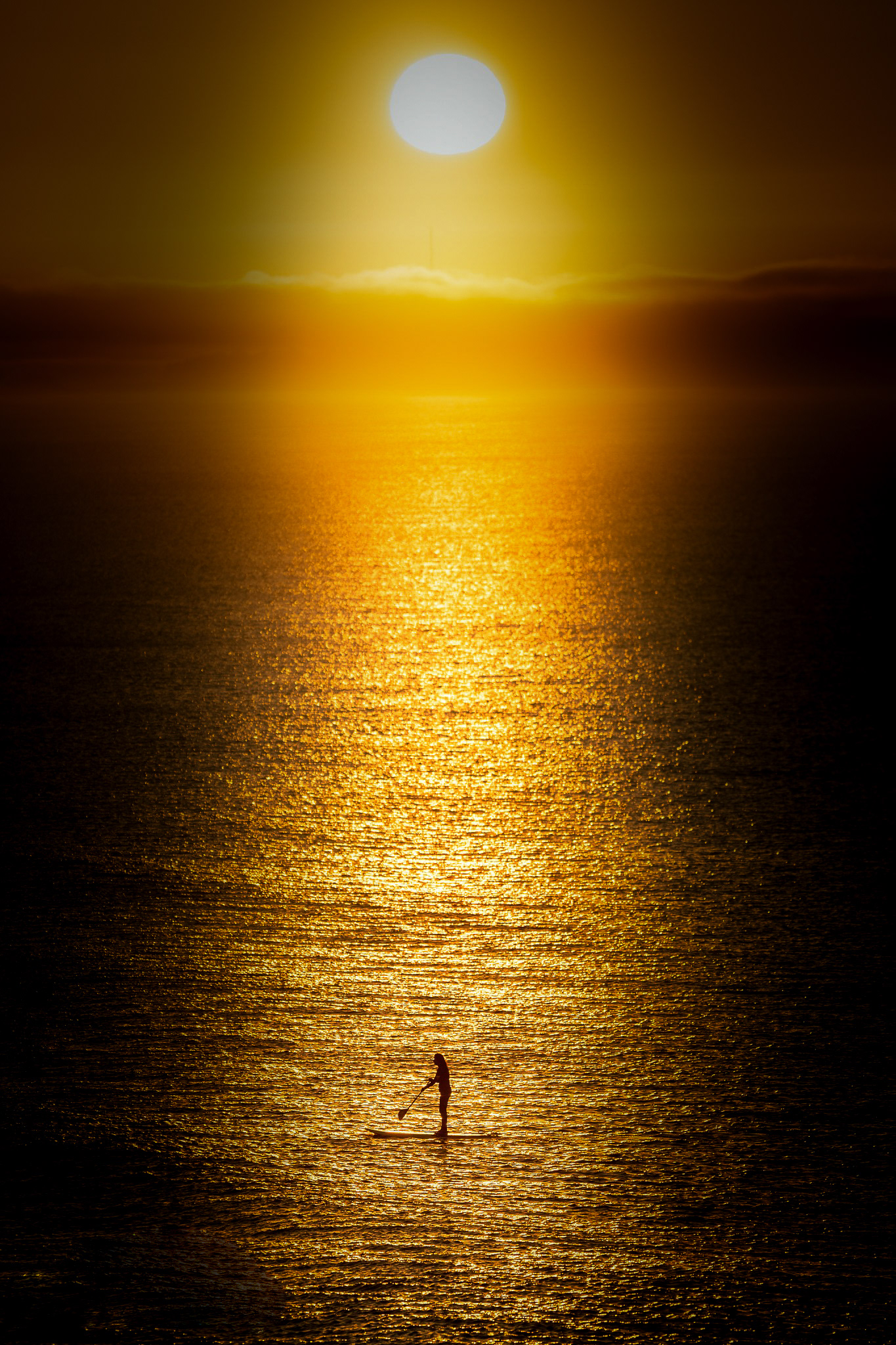 Golden hour paddle