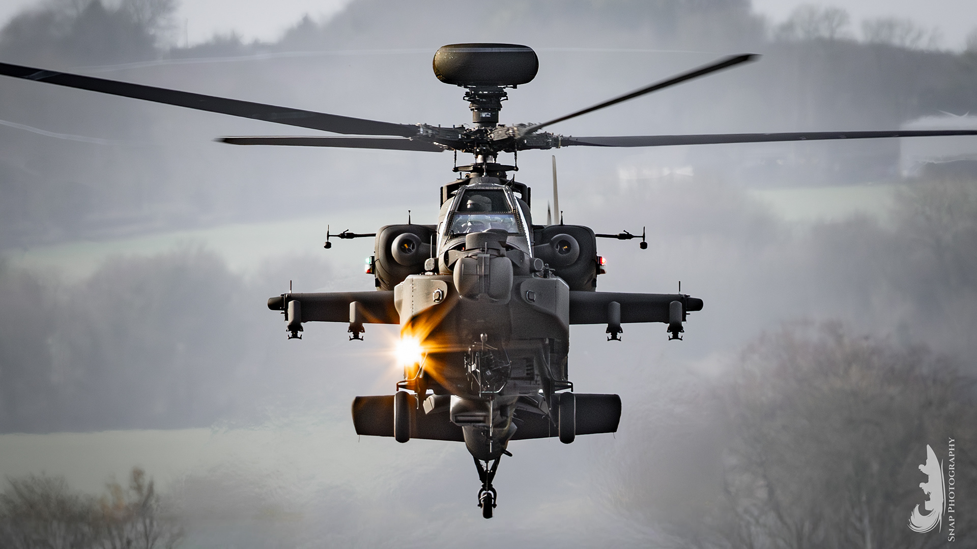 Apache at Middle Wallop