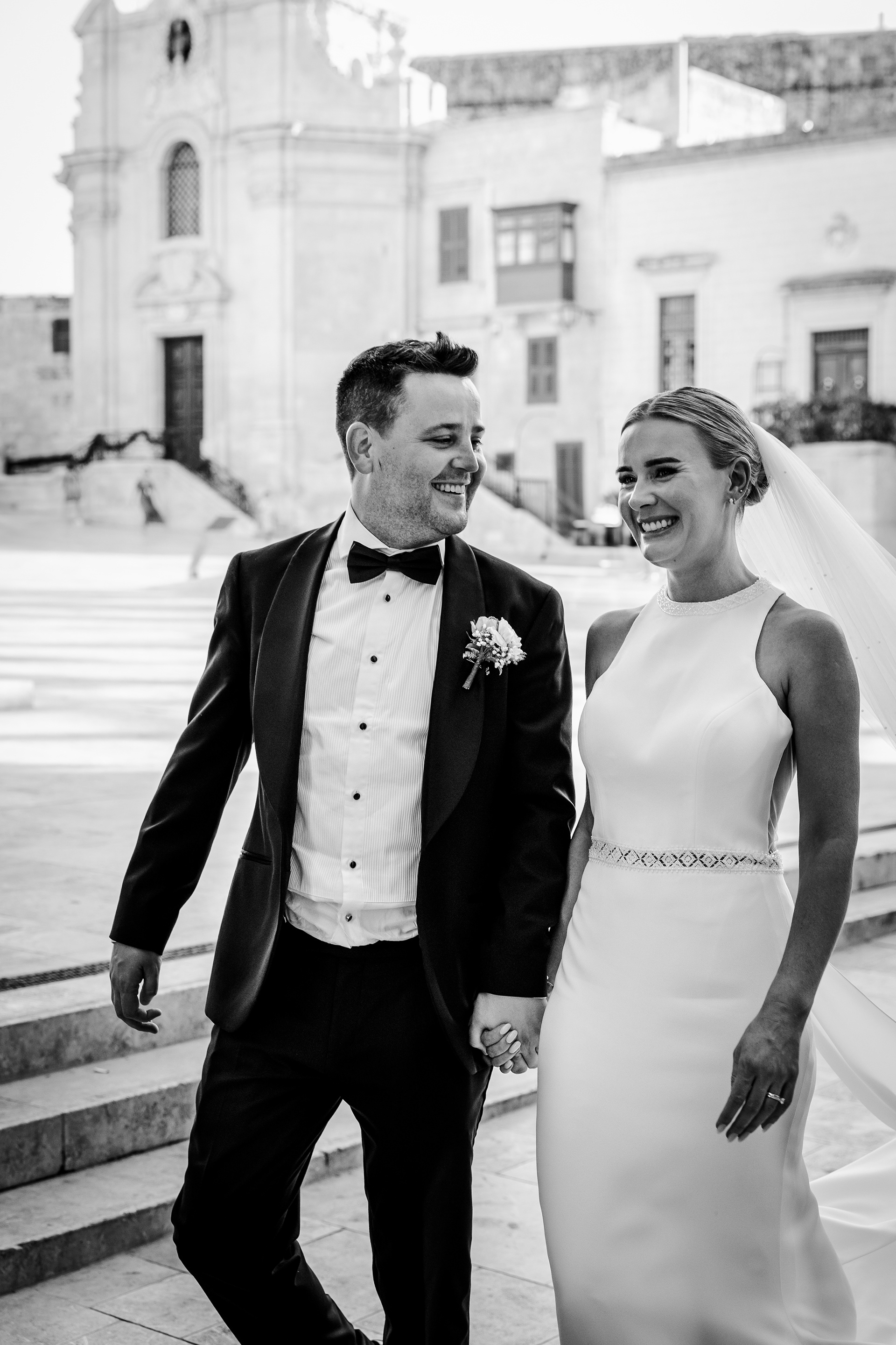 Paddy and Niamh's big day in Valetta, Malta