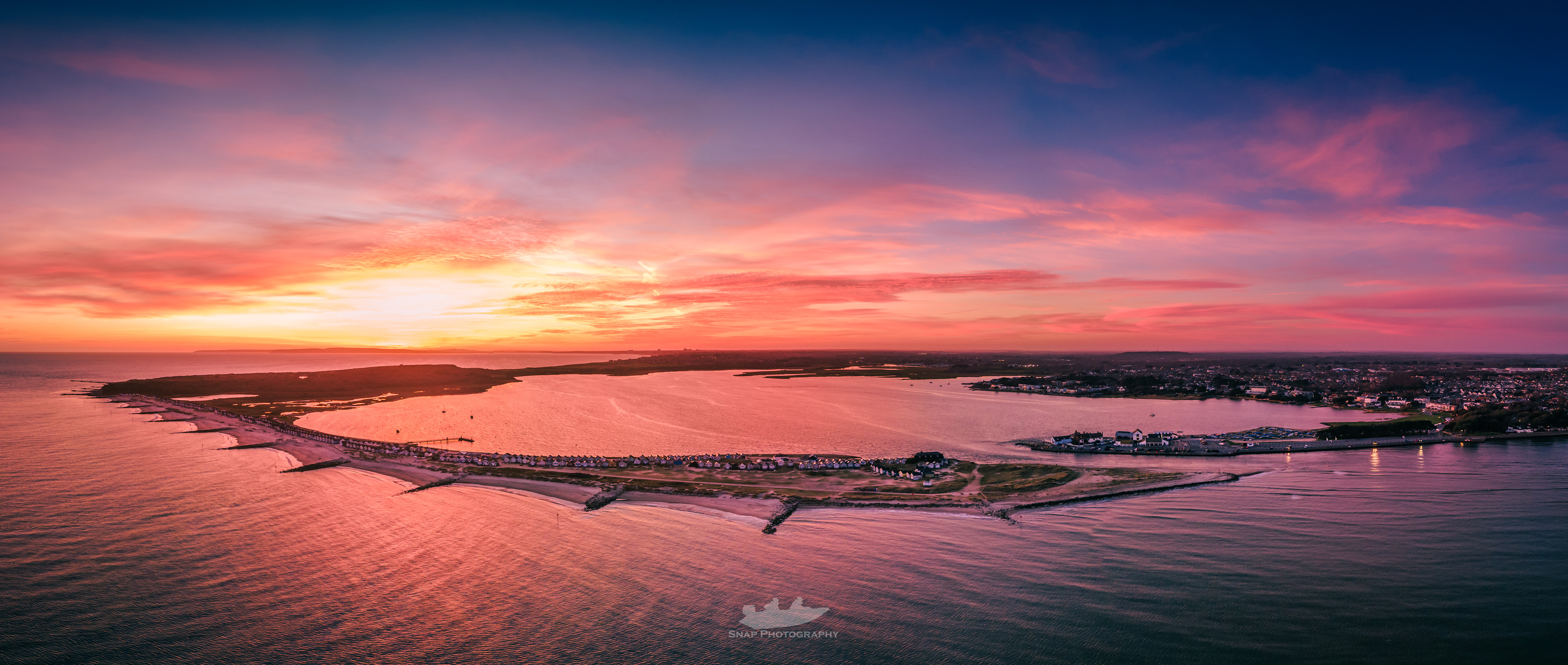 Epic sunset at Hengistbury Head